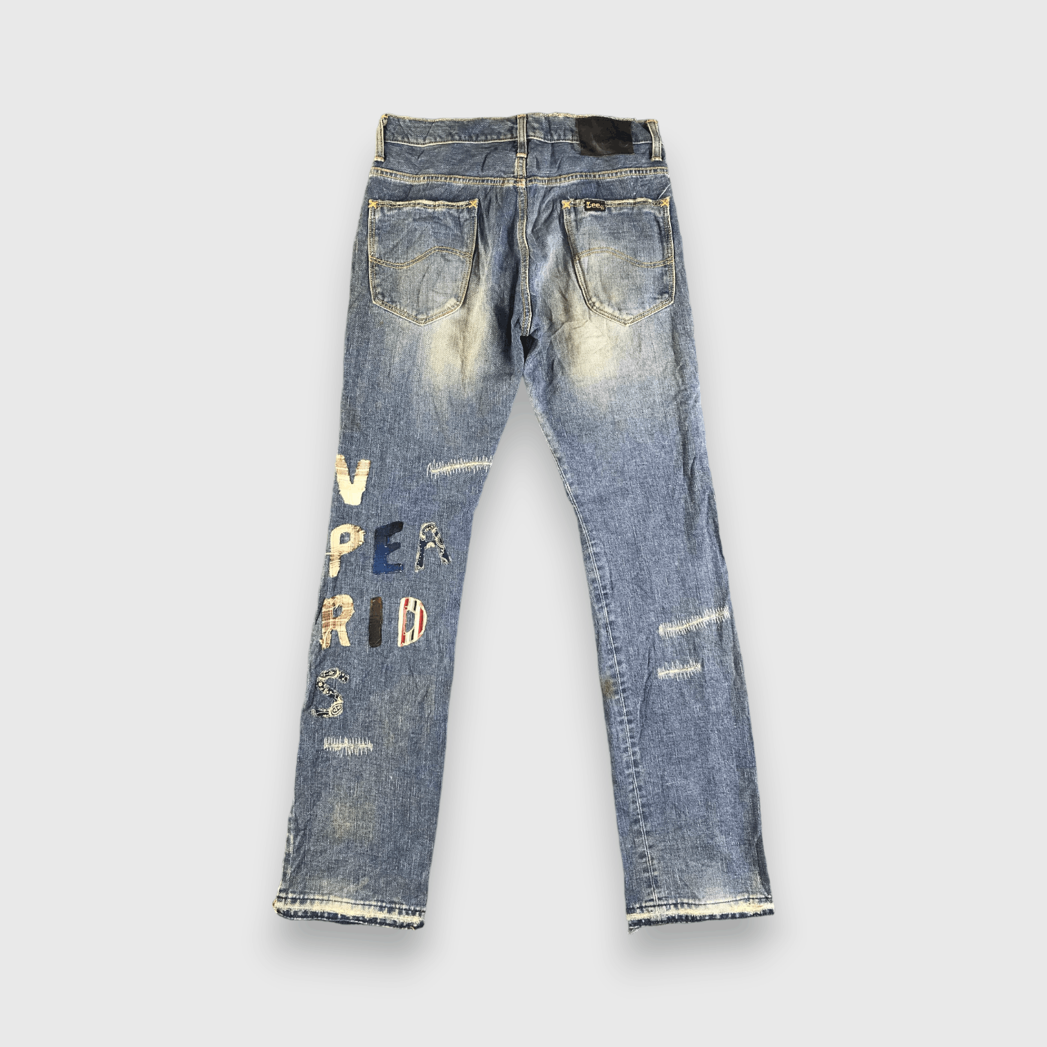 Lee × Vintage Vintage Lee Selvedge Jeans-J3893 Size US 31 - 2 Thumbnail
