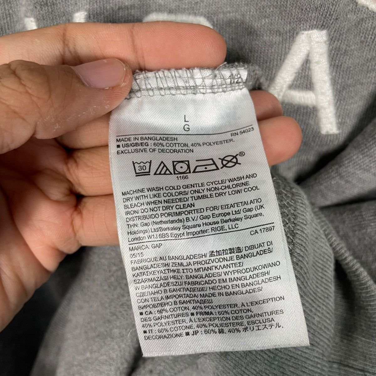 Gap Gap USA Flag Crewneck Sweatshirt Size US L / EU 52-54 / 3 - 13 Thumbnail
