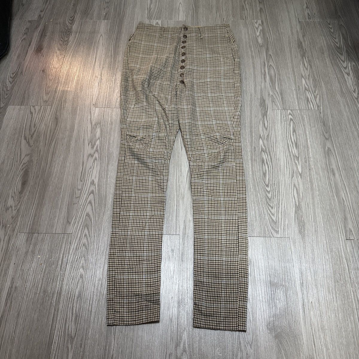 Kapital Kapital Plaid Buttons High Waist Pants Size US 28 / EU 44 - 1 Thumbnail