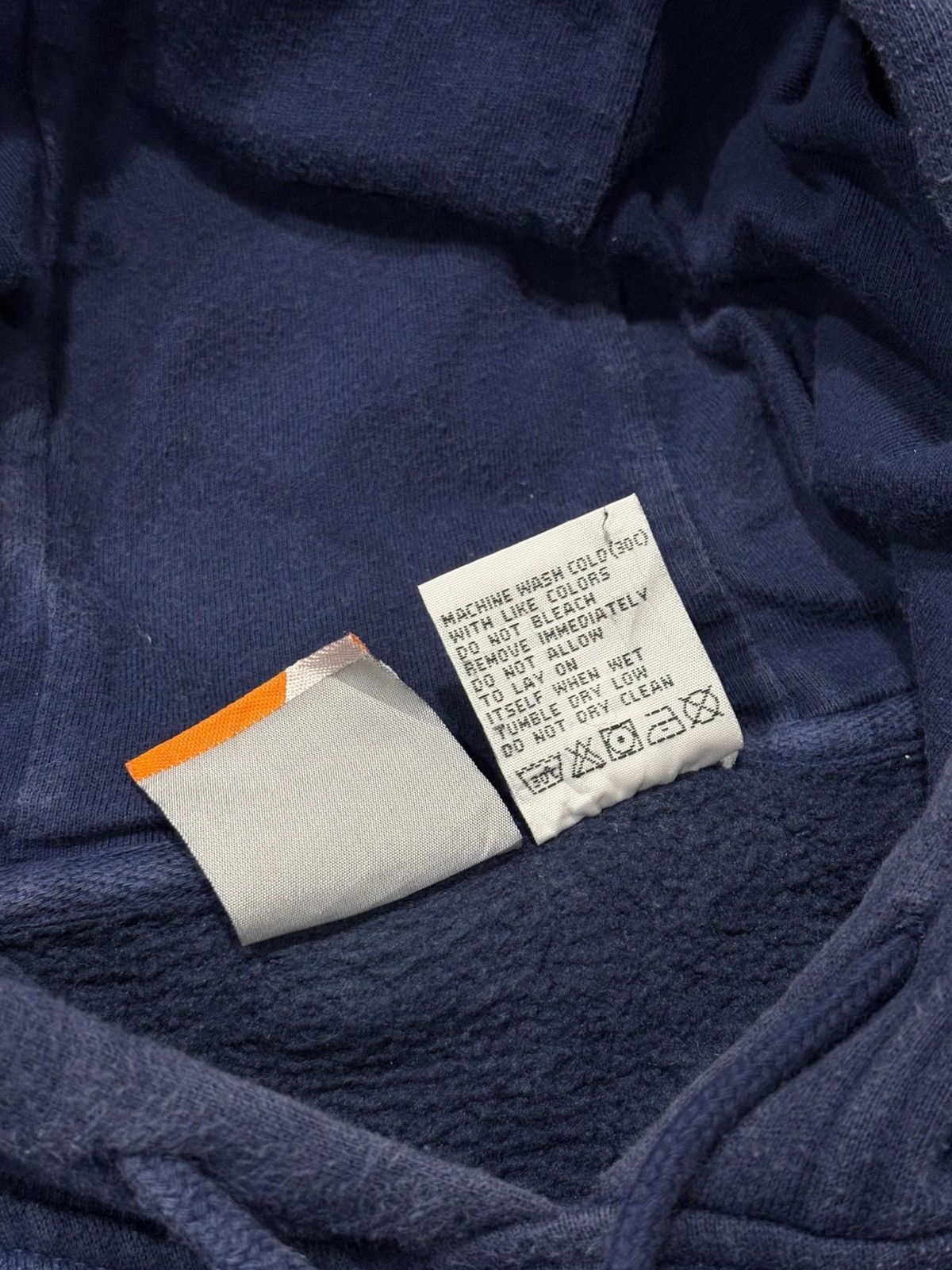 Nike Vintage Y2K Nike Bauer Hockey Navy Hoodie Size US M / EU 48-50 / 2 - 8 Thumbnail