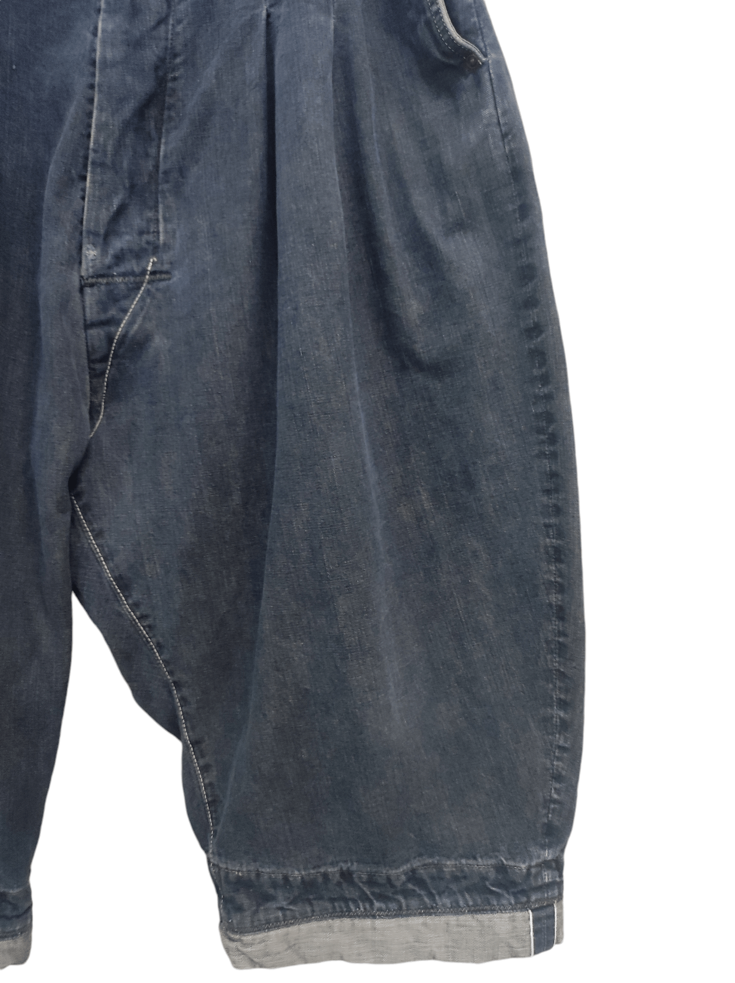 Japanese Brand Kapital Baggy Short Pants Kapital suspended button Size US 32 / EU 48 - 4 Thumbnail