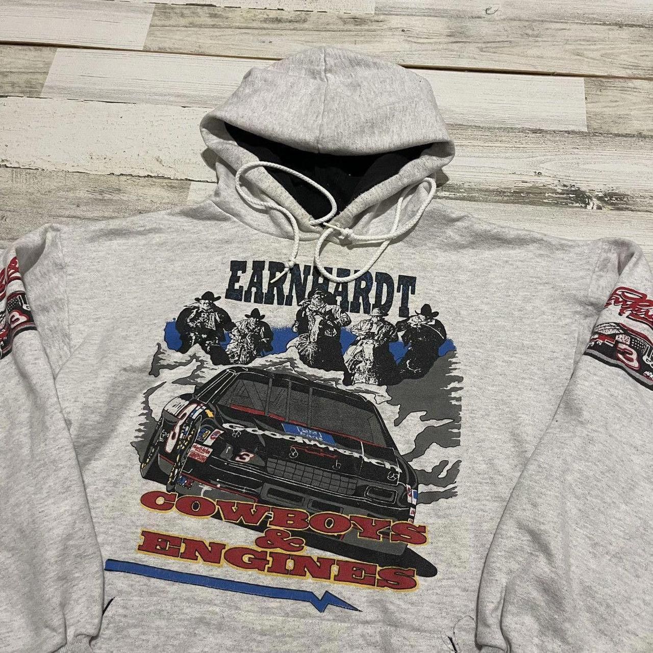 NASCAR Vintage NASCAR Dale Earnhardt Racing Double Sided Hoodie S Size US S / EU 44-46 / 1 - 3 Thumbnail