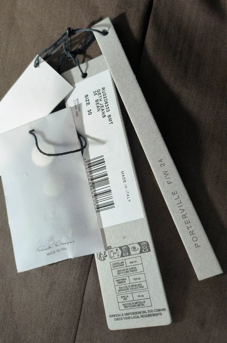 Rick Owens Rick Owens Jeans-2506 Size US 28 / EU 44 - 6 Thumbnail