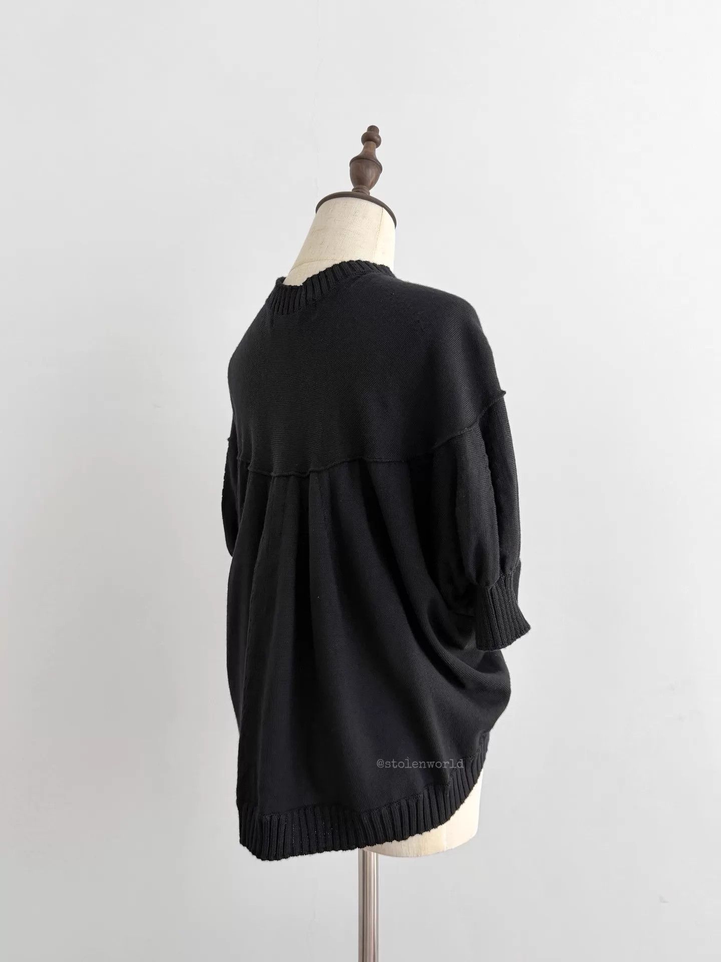 Comme des Garcons Comme des Garçons Cocoon Balloon Wool Cardigan Size ONE SIZE - 2 Thumbnail