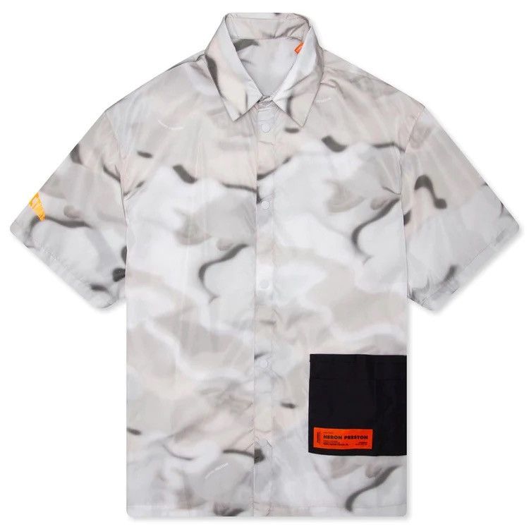 image of Heron Preston Camo S/s Pocket T-Shirt - Multi, Men's (Size Small)