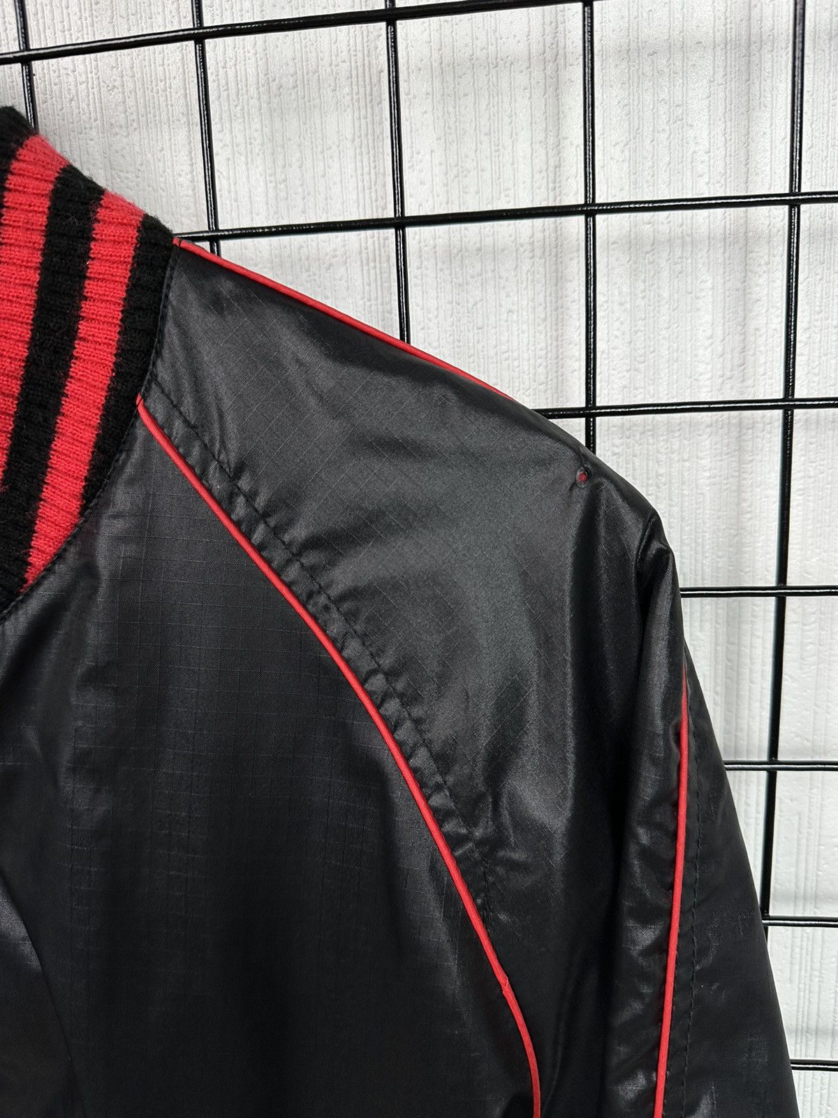 Vintage × Wrangler Vintage Wrangler Bomber Jacket light Men M Black Hong Kong Size US M / EU 48-50 / 2 - 10 Thumbnail