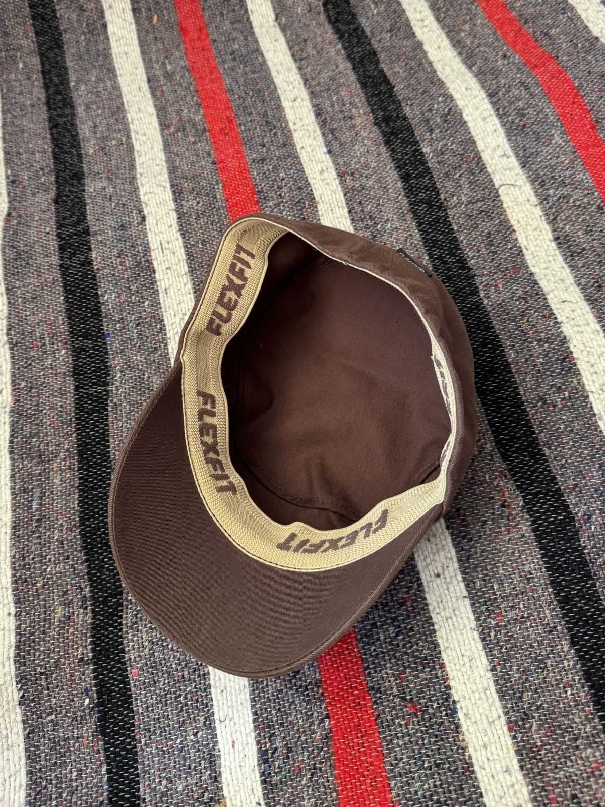 Dakine Vintage 00’s Dakine Flexfit y2k Brown Japanese Hat Size ONE SIZE - 7 Thumbnail