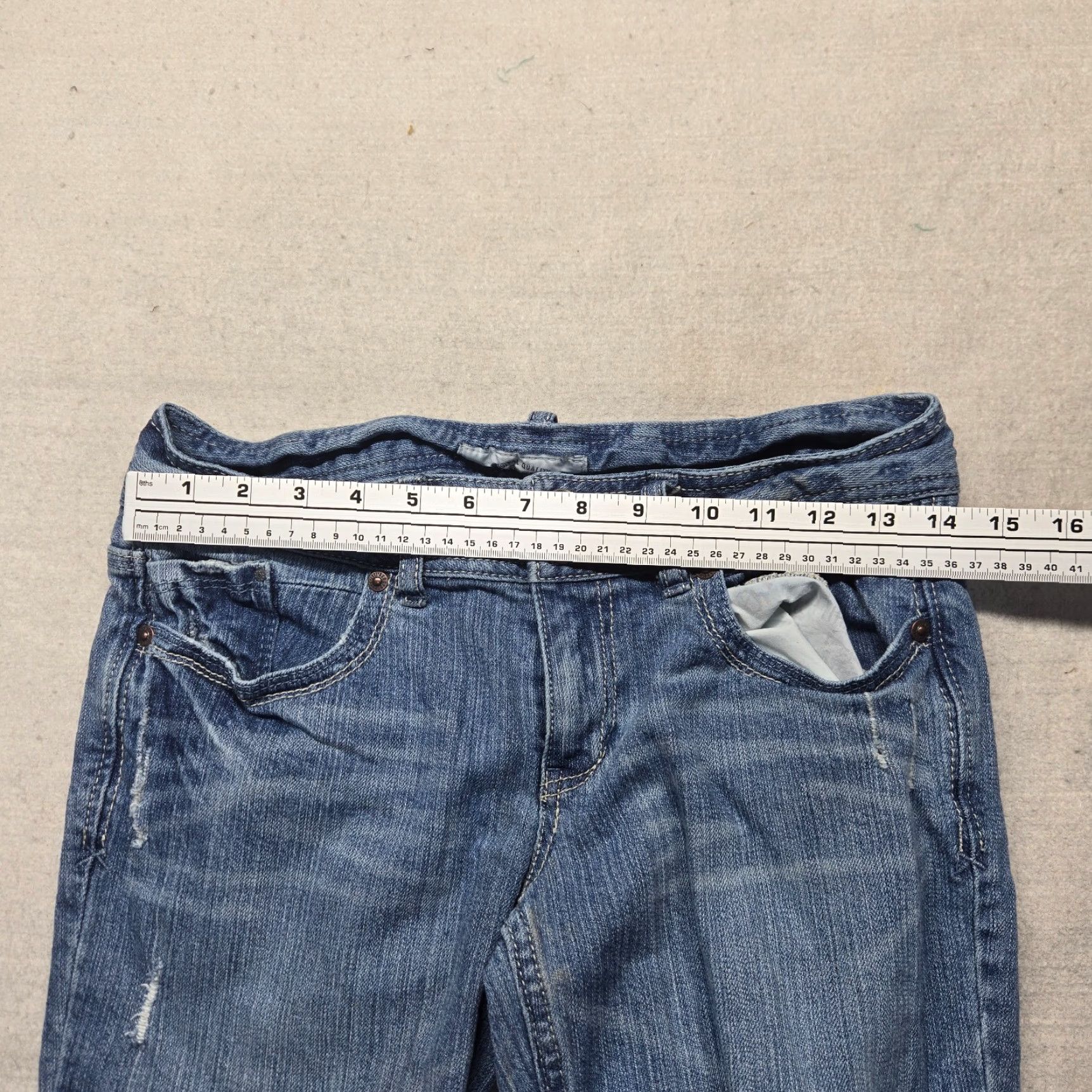 Vintage Aéropostale Jeans Adult Women's 5/6 Medium Wash Denim Jegging Blue Womens Size 28" / US 6 / IT 42 - 5 Thumbnail