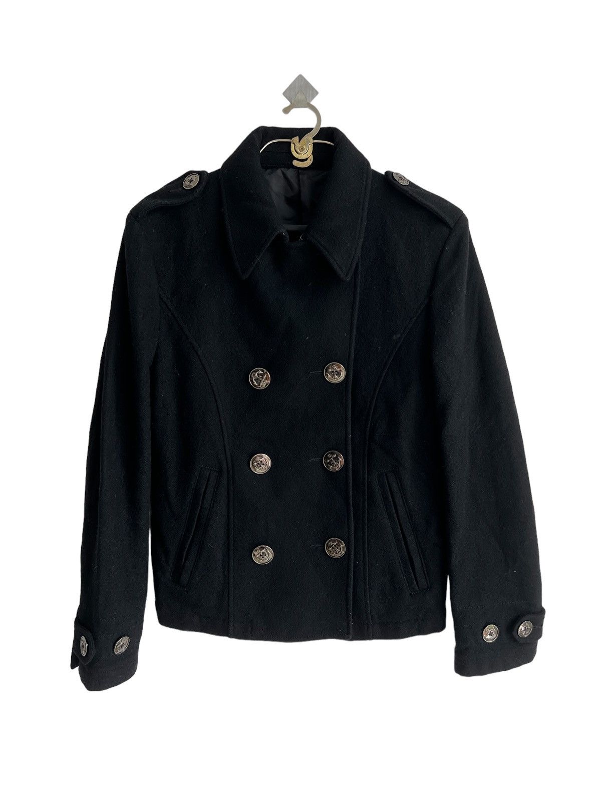 Hysteric Glamour 1990s PPFM Military Officer Double Breast Wool Blend Jacket Size US M / EU 48-50 / 2 - 4 Thumbnail