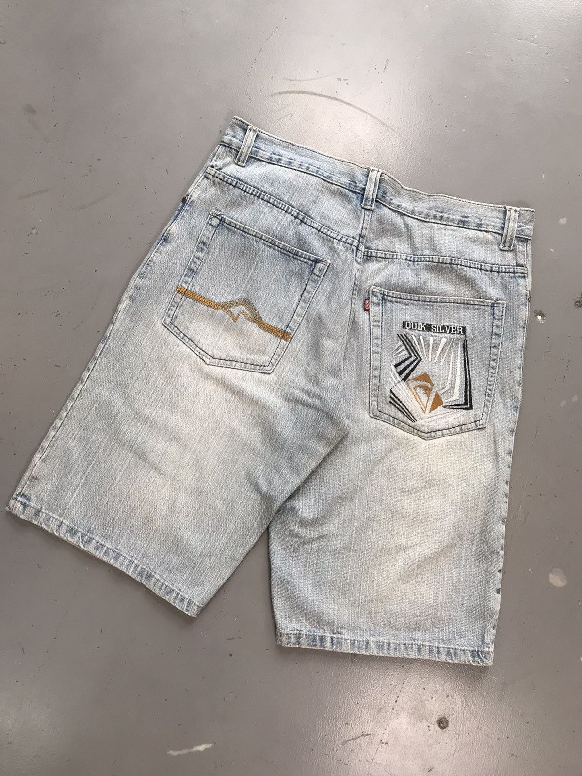 Dickies × Vintage Vintage quick silver SpellOut jort Size US 36 / EU 52 - 7 Thumbnail