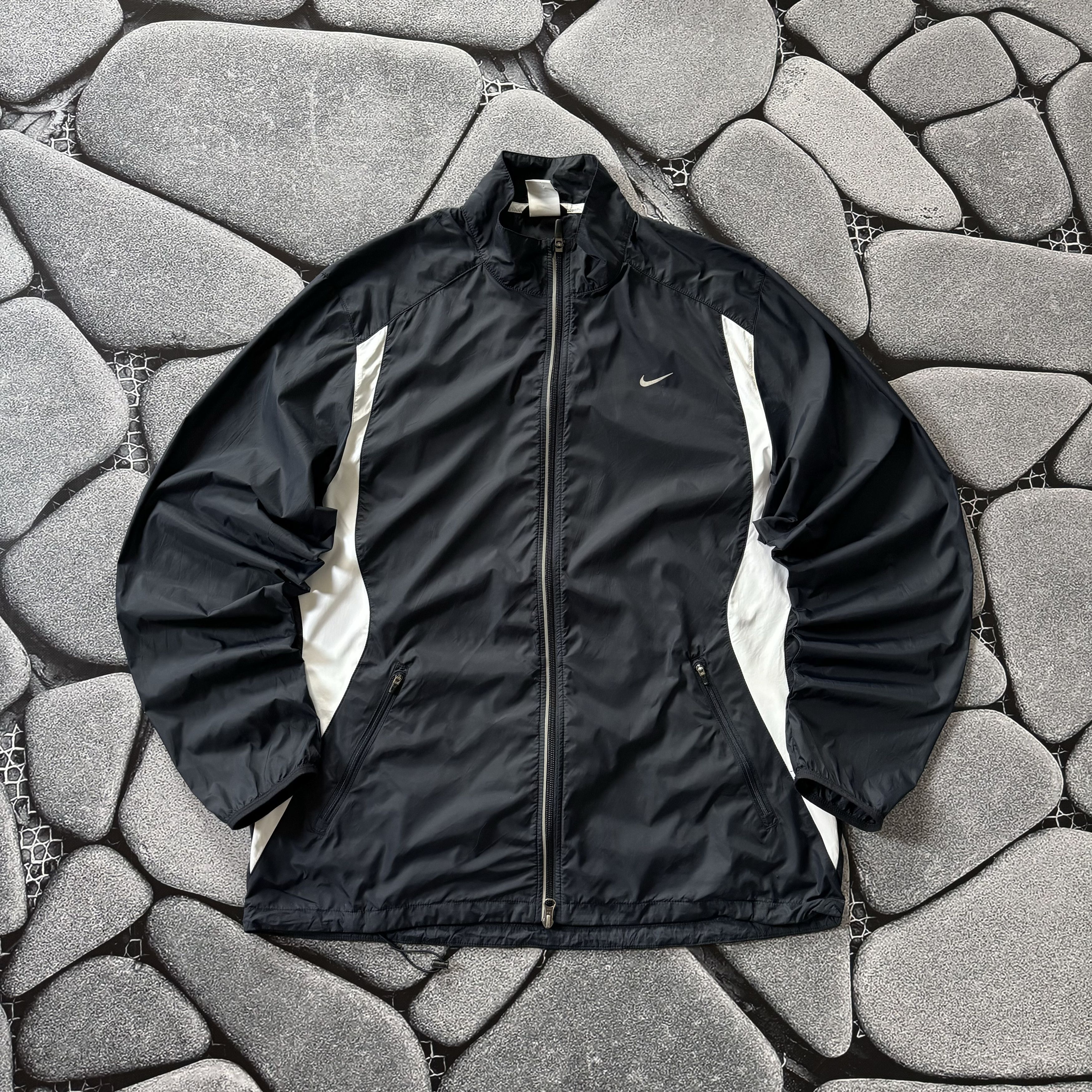 Nike NIKE VINTAGE NYLON ZIP WINDBREAKER DRILL JACKET Size US XL / EU 56 / 4 - 2 Thumbnail