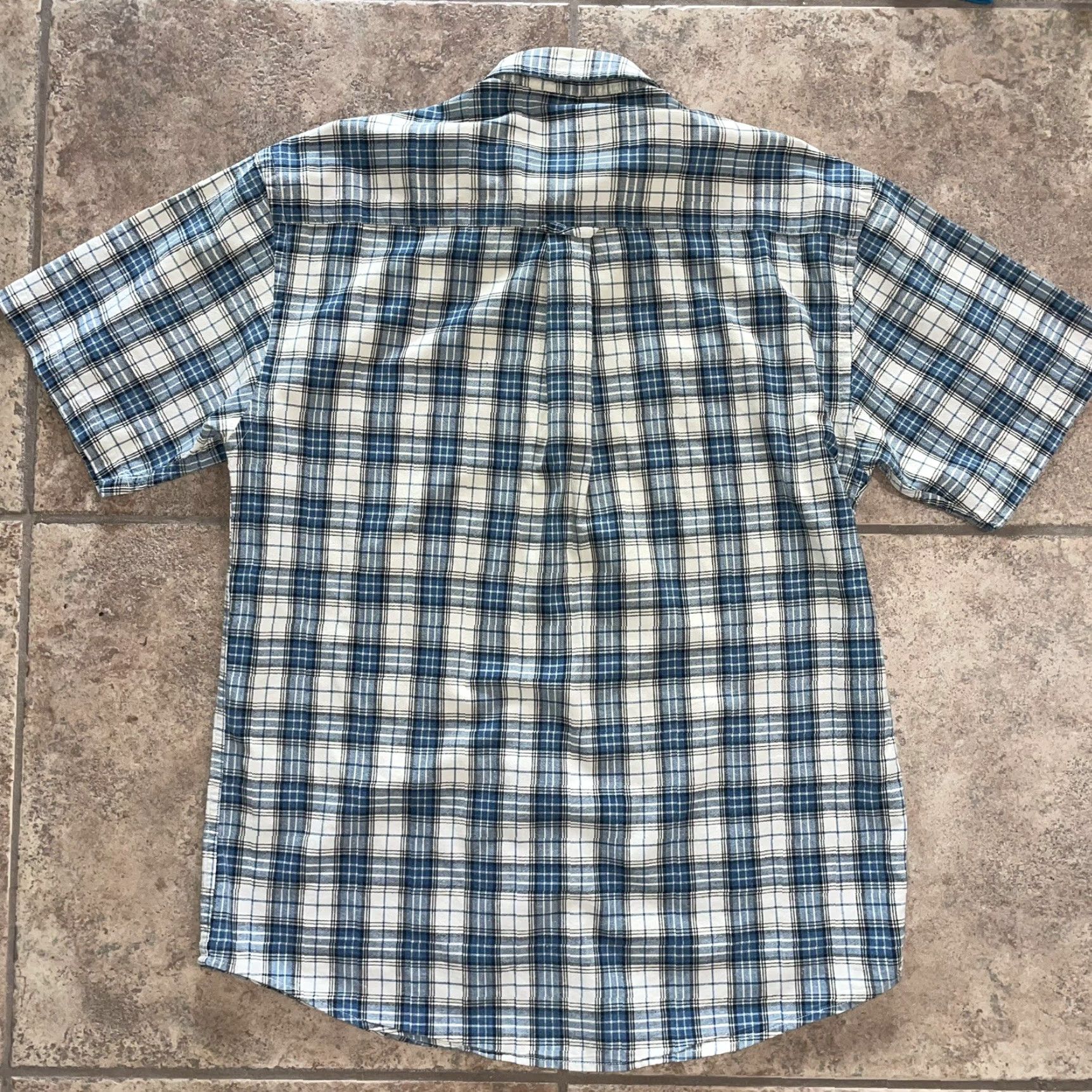 Pendleton Pendleton Plaid Short Sleeve Button-Up Men’s Size M Multicolor Cotton Shirt Size US 31 - 5 Thumbnail