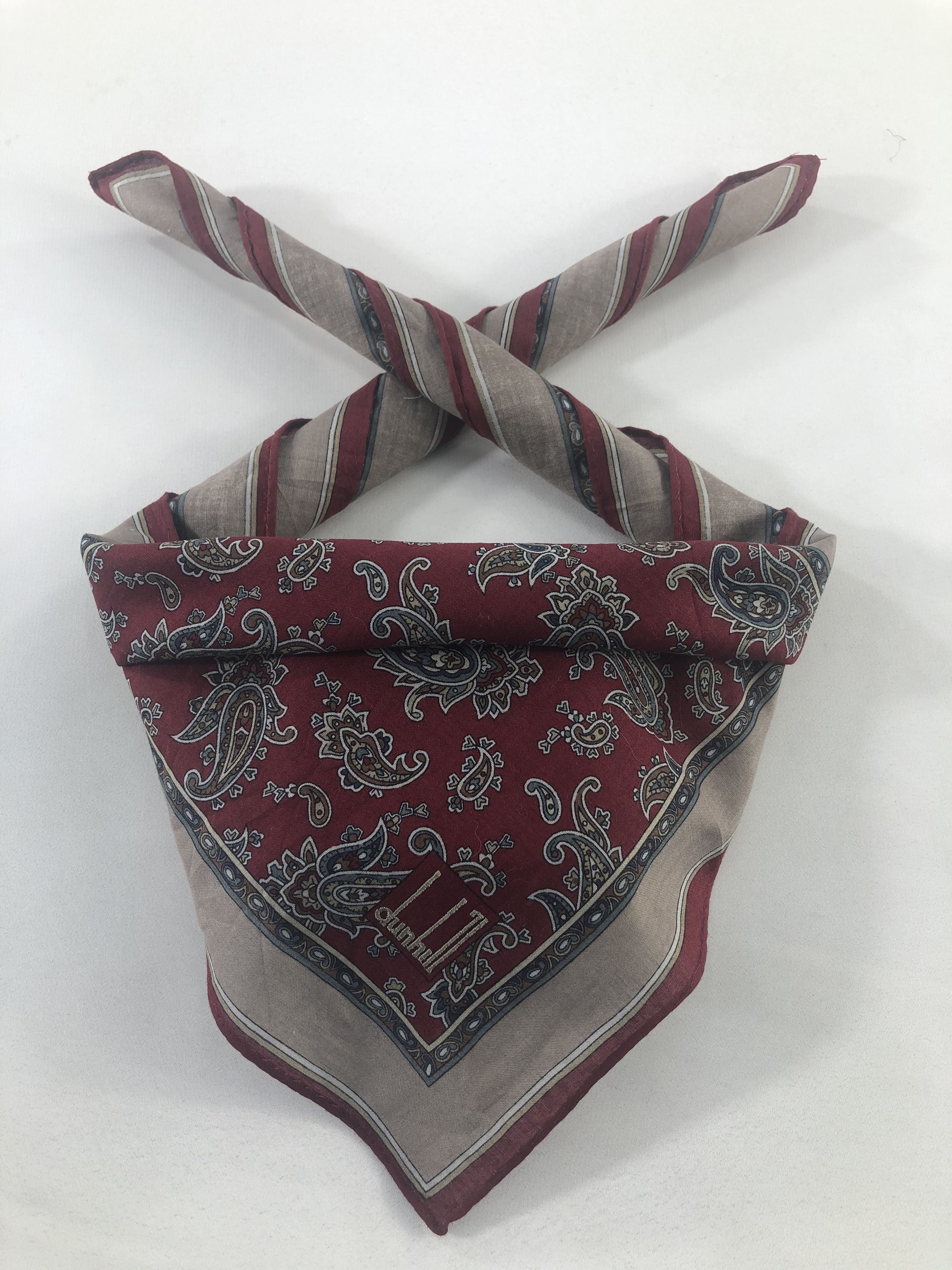 Alfred Dunhill × Vintage Alfred Dunhil Paisley Handkerchief / Bandana / Neckerchief Size ONE SIZE - 2 Thumbnail