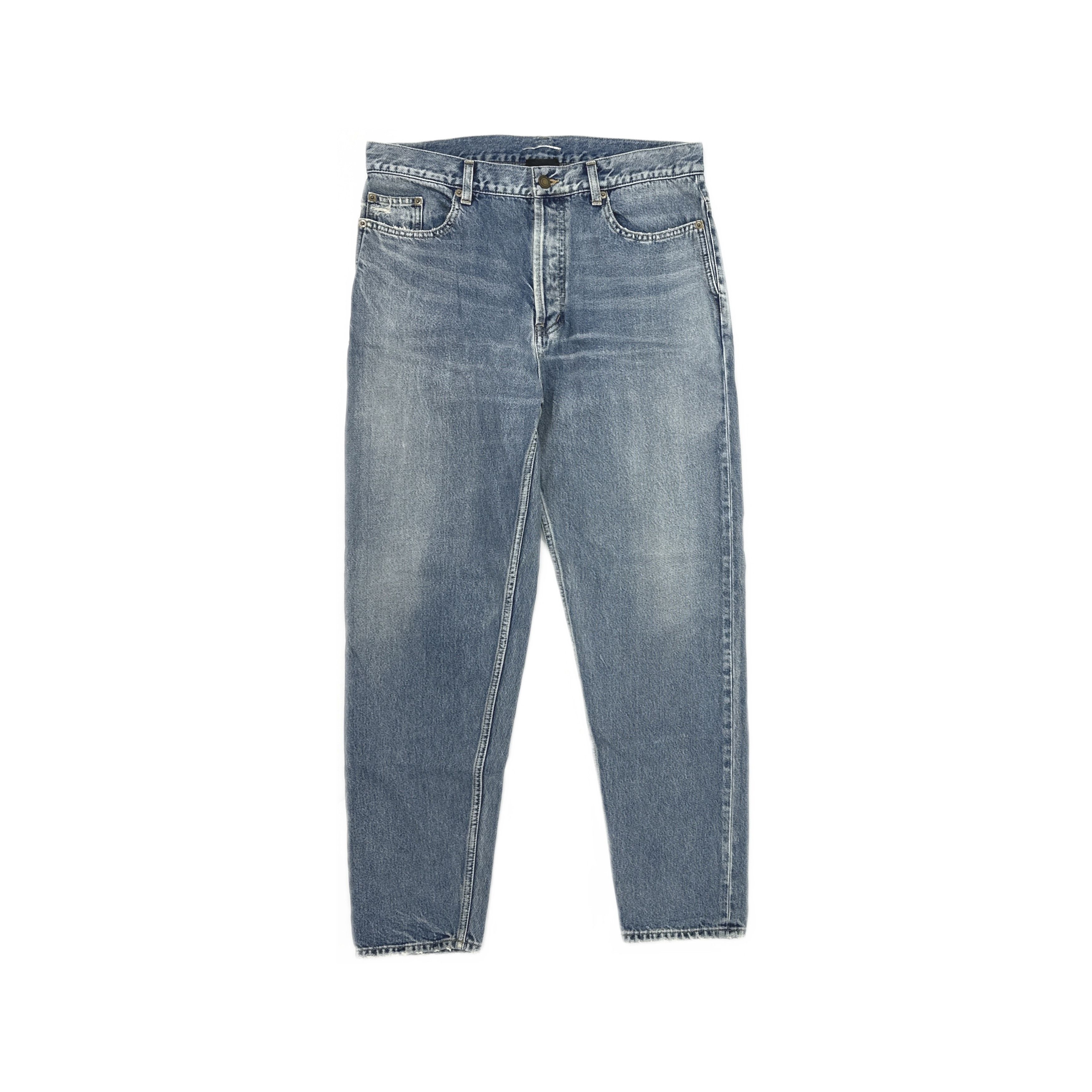Saint Laurent Paris Saint Laurent Blue Denim Jeans Size 32 Size US 32 / EU 48 - 1 Thumbnail