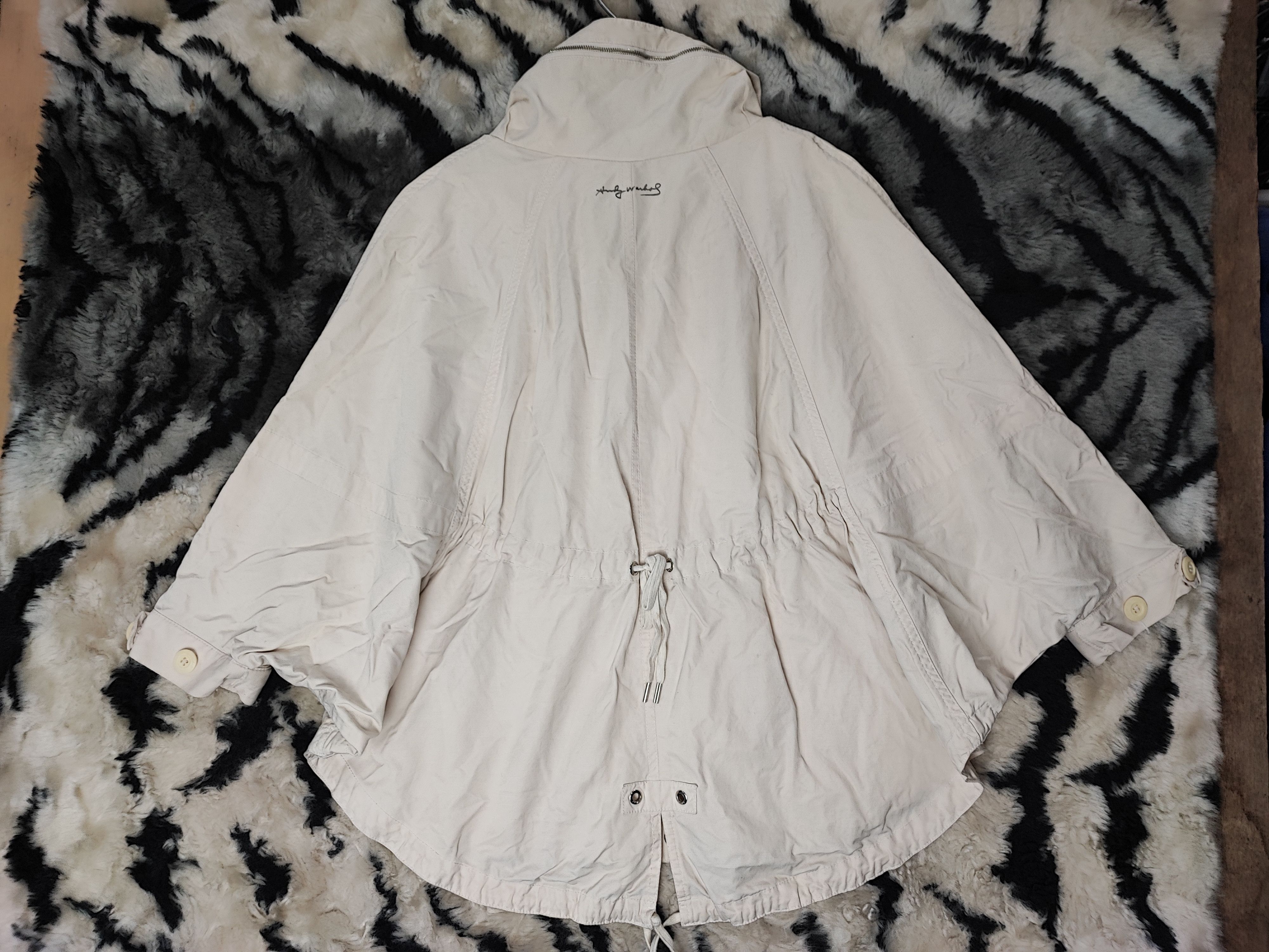 Andy Warhol Andy Warhol Dohc Jacket Freesize Cream Colour Size ONE SIZE - 19 Thumbnail