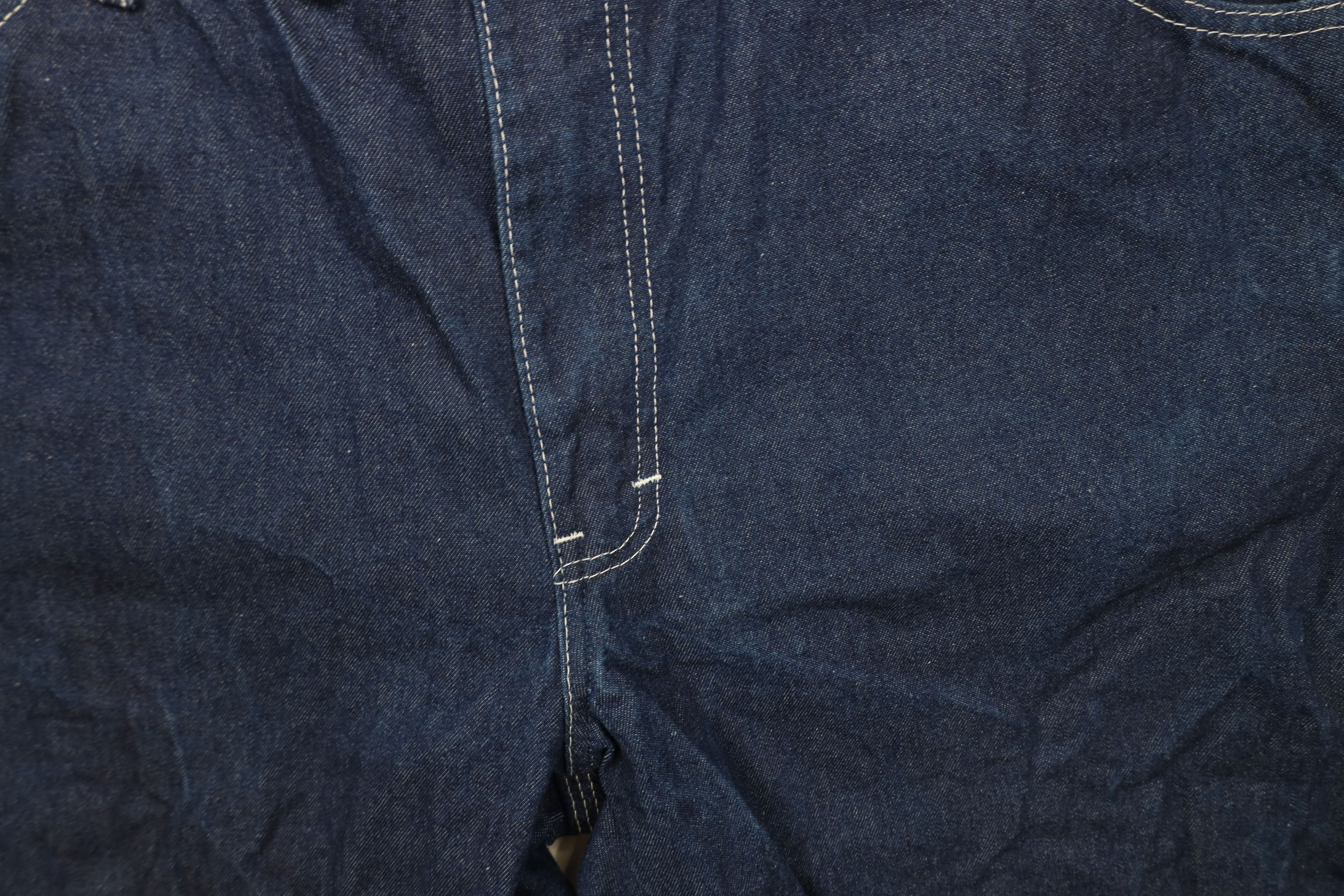 Dickies × Vintage Vintage Y2K Dickies Spell Out Wide Leg Dungaree Denim Jeans Size US 38 / EU 54 - 8 Thumbnail