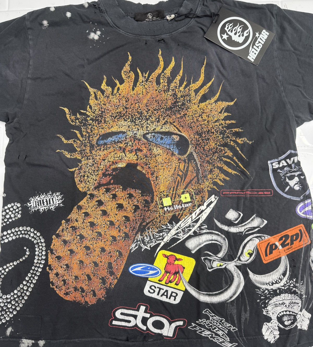 HELLSTAR Hellstar Screaming Kid T-shirt Size US S / EU 44-46 / 1 - 1 Thumbnail