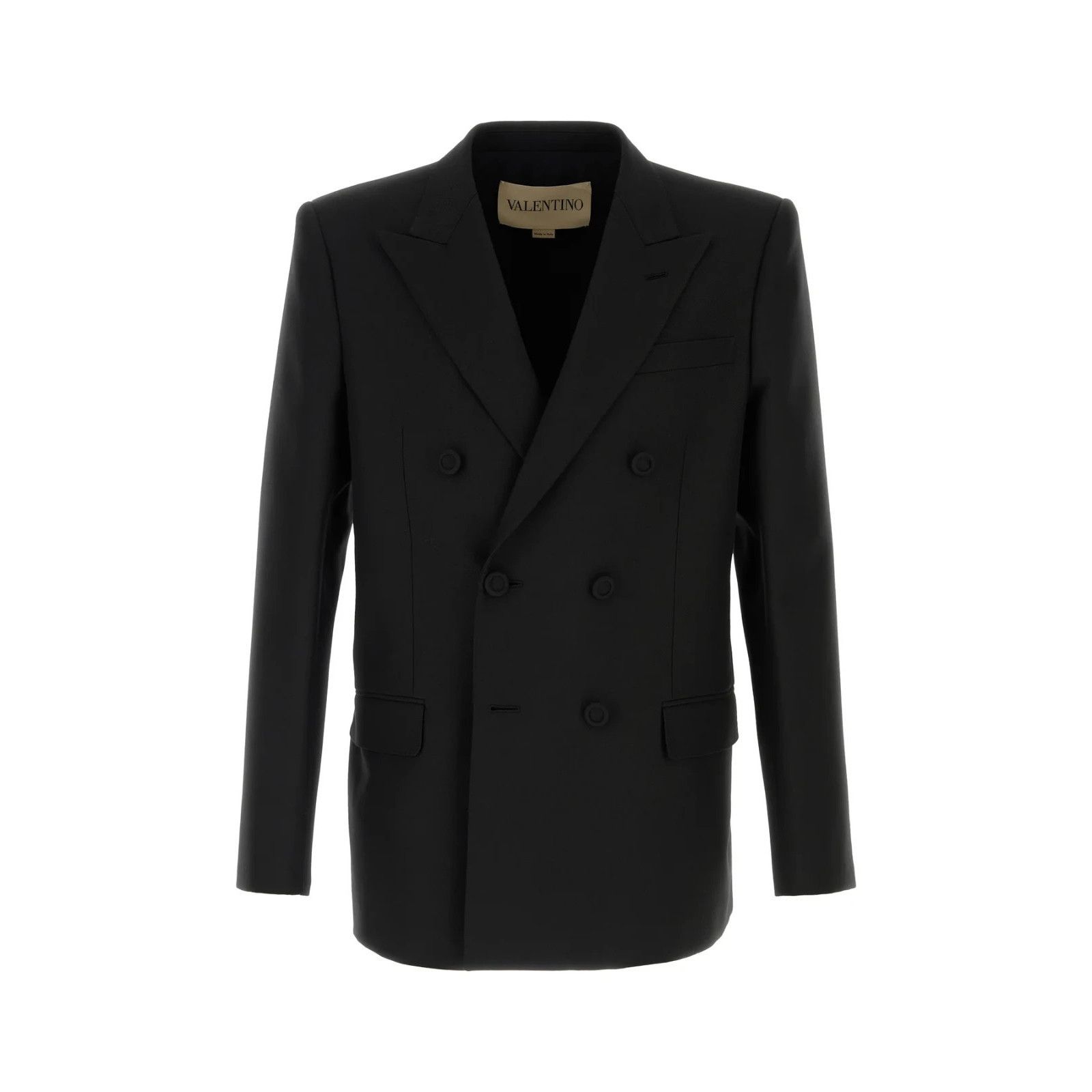Valentino VALENTINO Black Polyester Blend Jacket New & Authentic (Men' Size US M / EU 48-50 / 2 - 1 Thumbnail