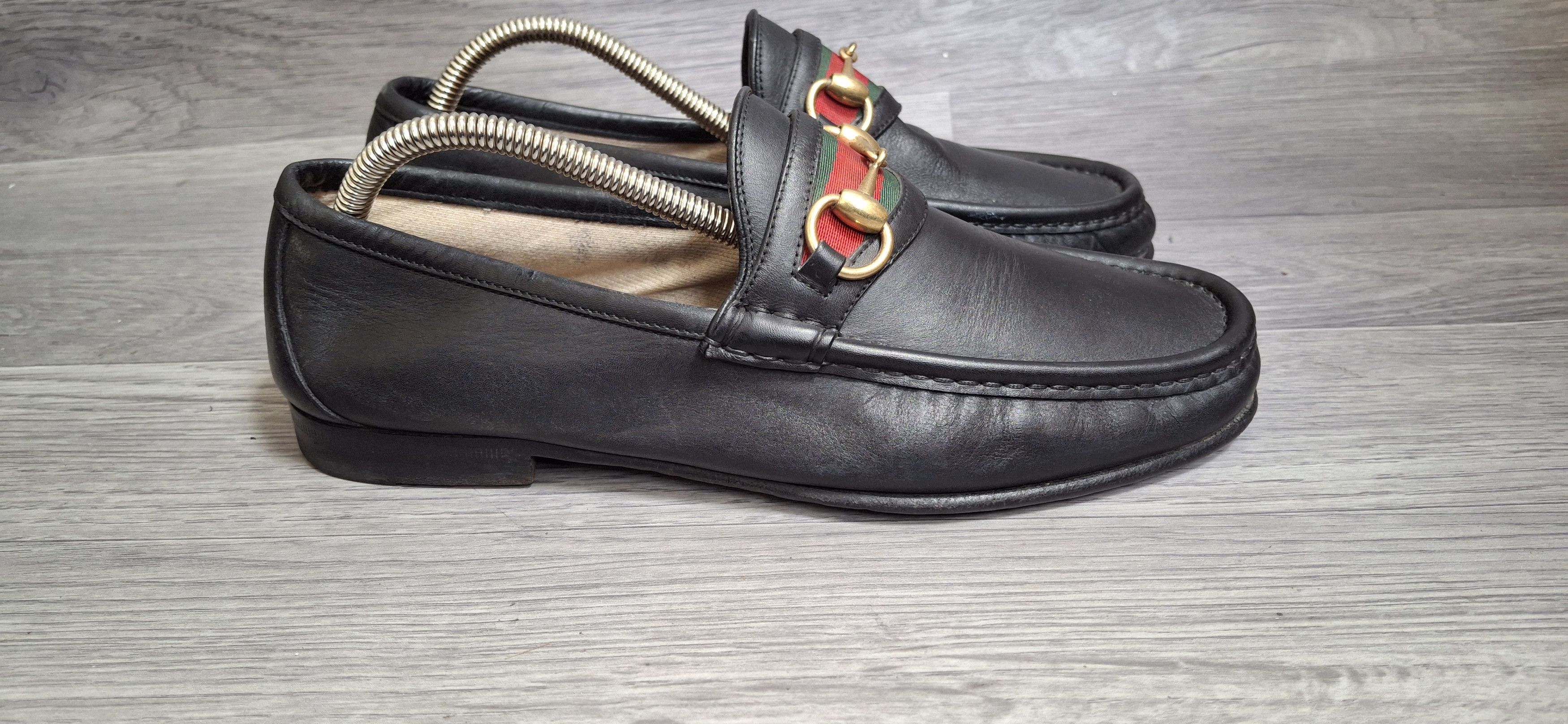 Gucci Gucci 1953 horsebit black leather loafers uk 6.5 Size US 7.5 / EU 40-41 - 6 Thumbnail
