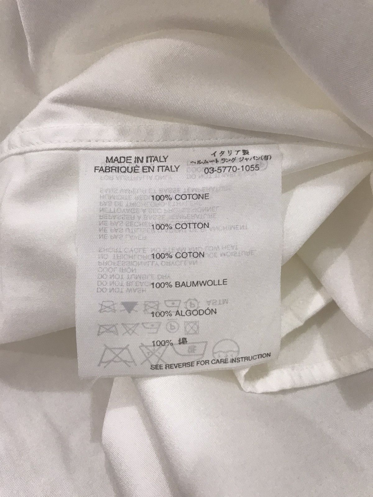 Helmut Lang Rare Helmut Lang Shirt Size US S / EU 44-46 / 1 - 8 Thumbnail