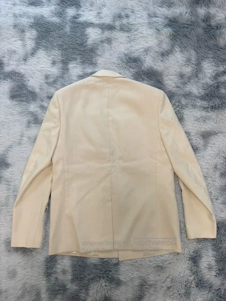 Saint Laurent Paris Saint Laurent Paris Distressed Beige Tweed Suit Size US L / EU 52-54 / 3 - 5 Thumbnail
