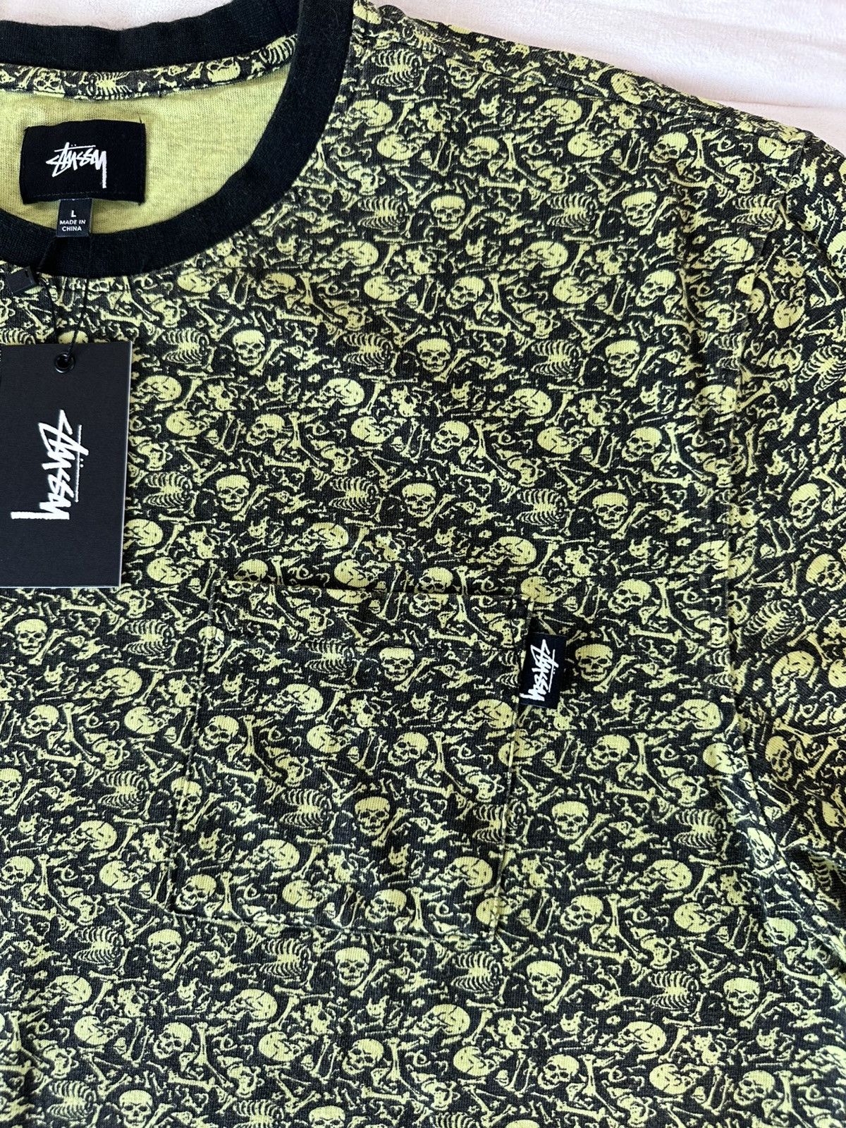 Stussy Stussy Vintage Bones Crew T-shirt Size US L / EU 52-54 / 3 - 1 Thumbnail