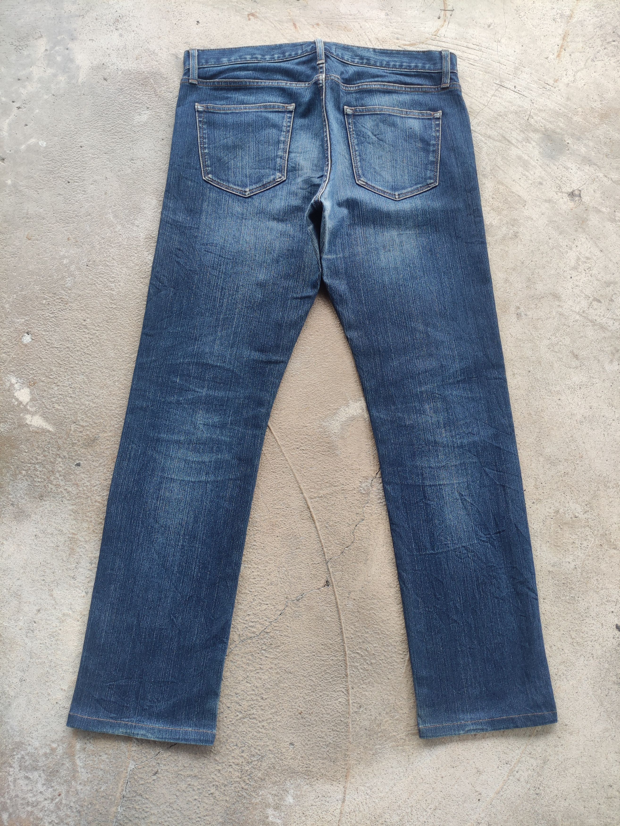Japanese Brand Vintage Japanese Jean Distressed Faded Denim Size US 36 / EU 52 - 8 Thumbnail