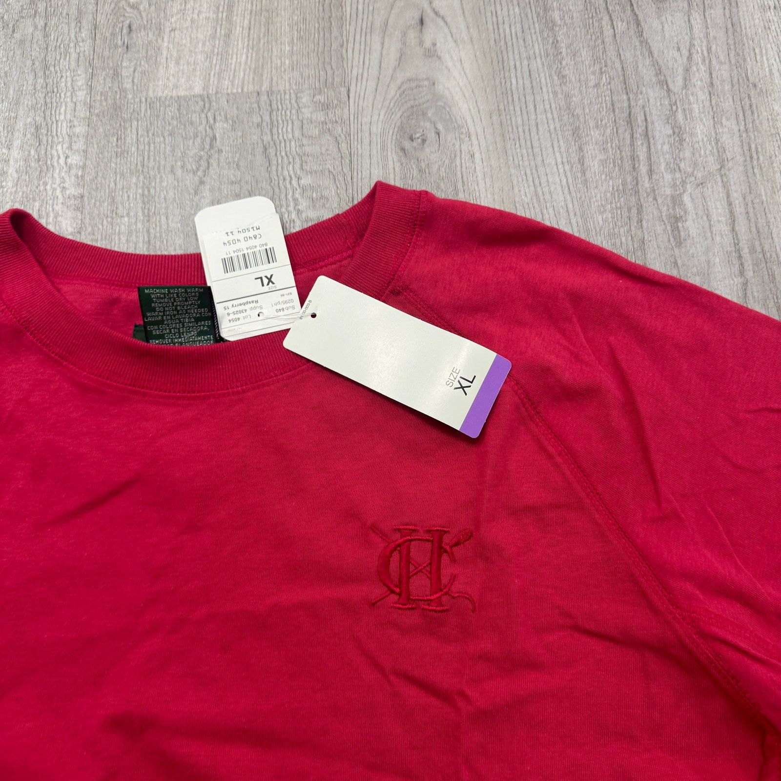 Vintage Vintage Hunt Club Shirt Men's Extra Large Red BOXY FIT 90s Size US XL / EU 56 / 4 - 3 Thumbnail