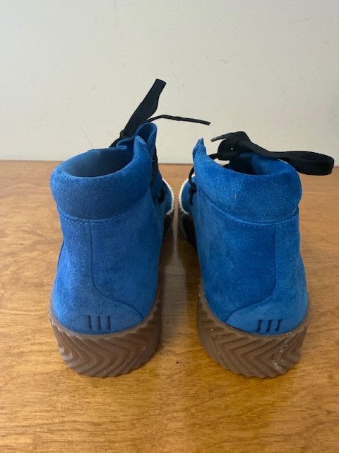 Adidas × Alexander Wang Adidas x Alexander Wang AW Skate Mid Blue Suede (AC6849) Size US 7.5 / EU 40-41 - 6 Thumbnail