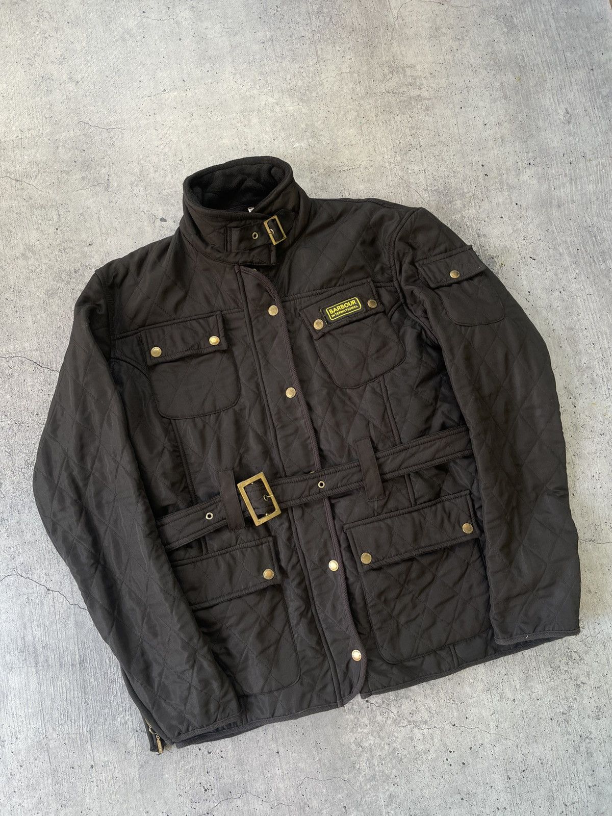 Barbour × Vintage Barbour International Polarquilt Jacket Size L / US 10 / IT 46 - 2 Thumbnail