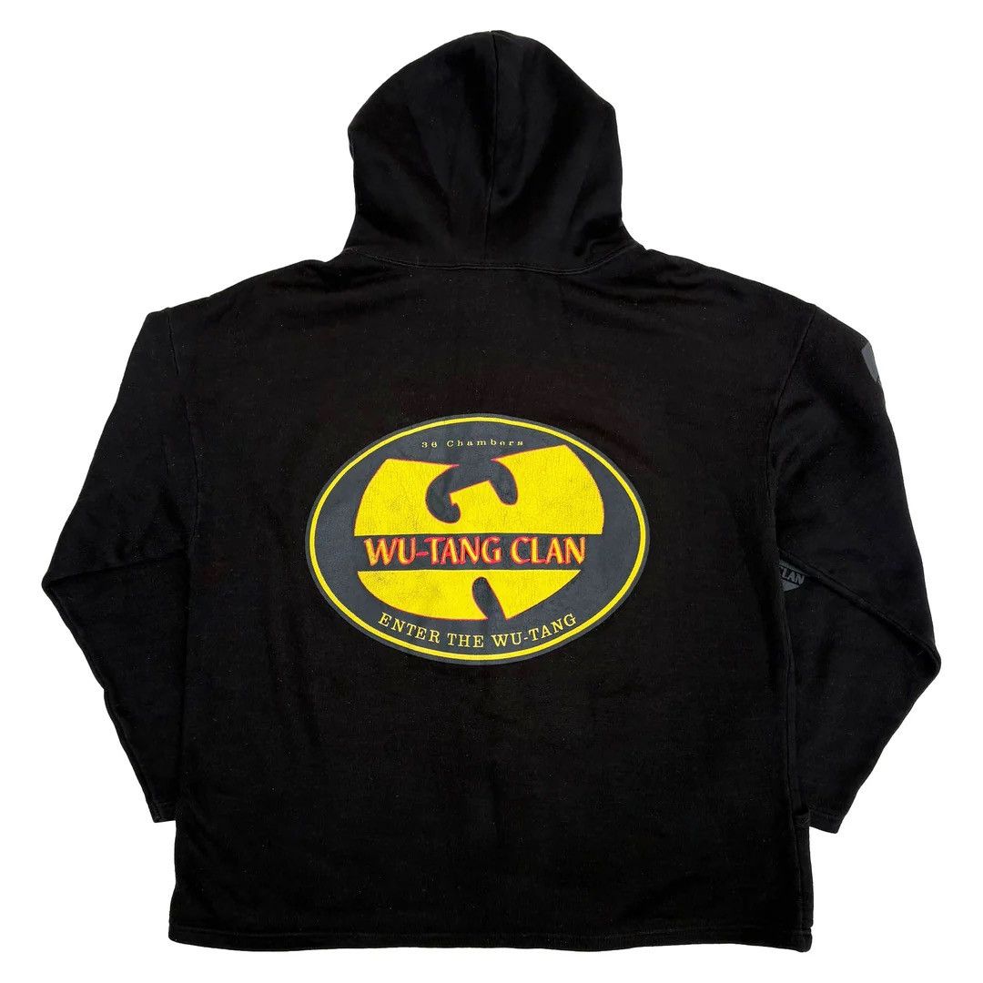 Wu-Tang Clan Wu Tang Clan 1990 90s Vintage 36 Chambers Rap Rare Hoodie Size US XL / EU 56 / 4 - 2 Thumbnail