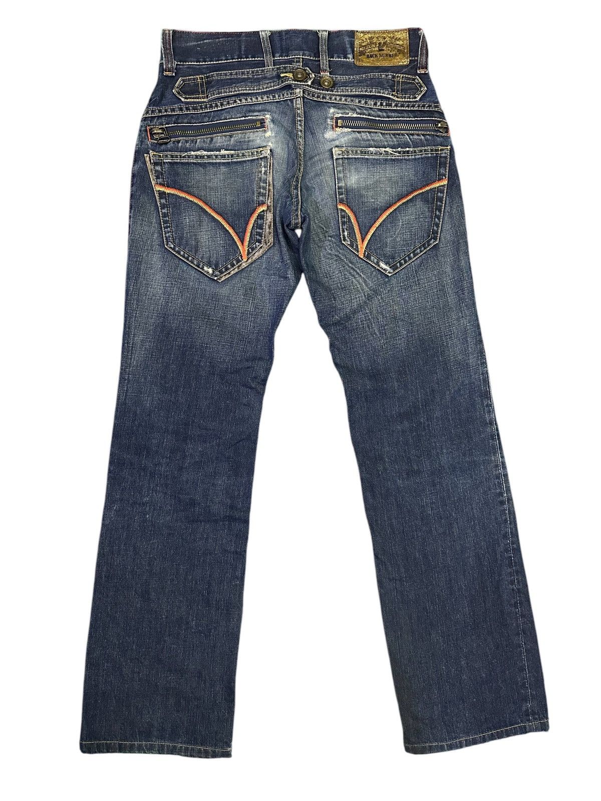 Kapital 💥Japanese Brand💥 Back Number Denime Buckle Back 💥 Size US 30 / EU 46 - 2 Thumbnail