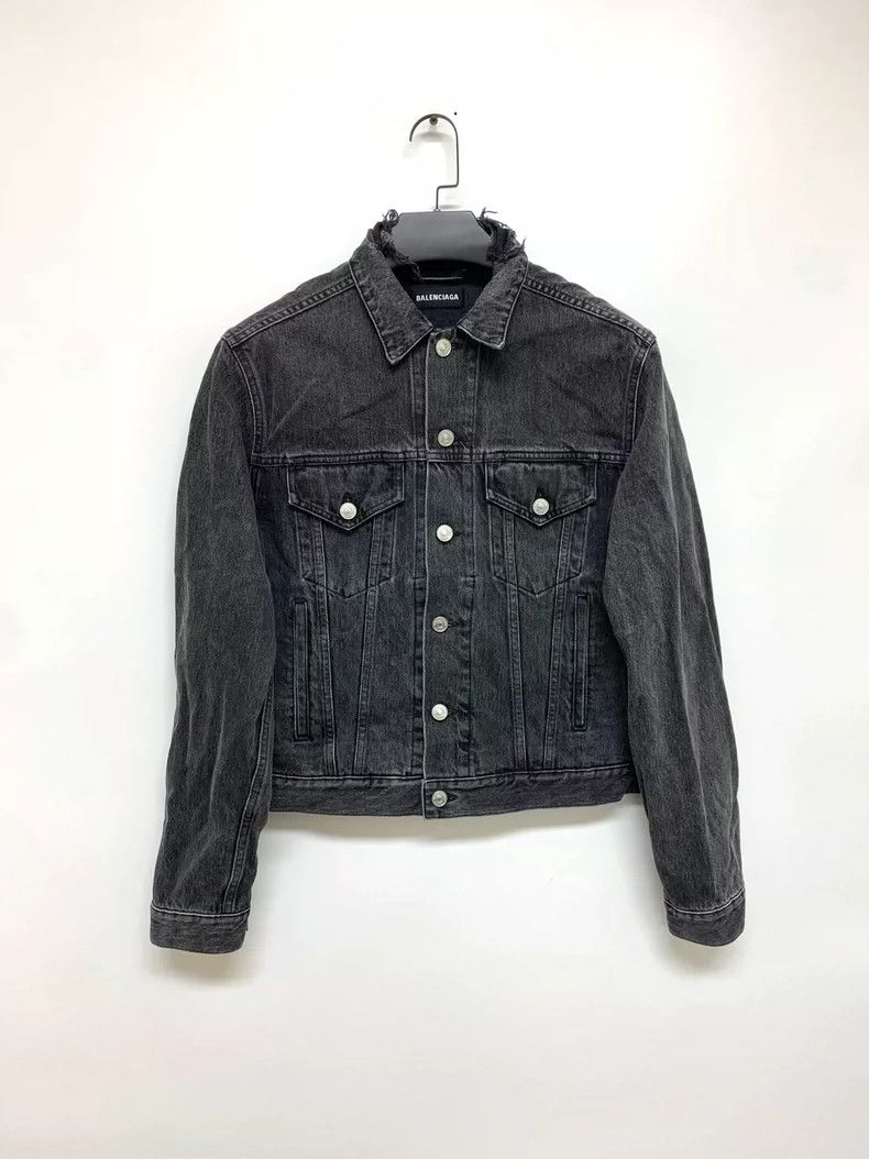 Balenciaga Balenciaga Eco-Friendly Denim Jacket Size US M / EU 48-50 / 2 - 1 Thumbnail
