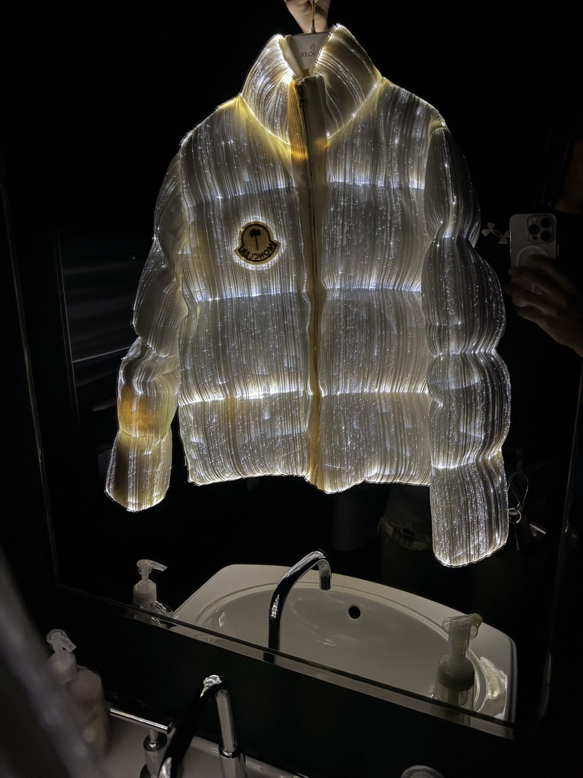 Moncler × Palm Angels Moncler, ‘70 Maya Jacket; Collaboration by Palm Angels Size US L / EU 52-54 / 3 - 1 Thumbnail