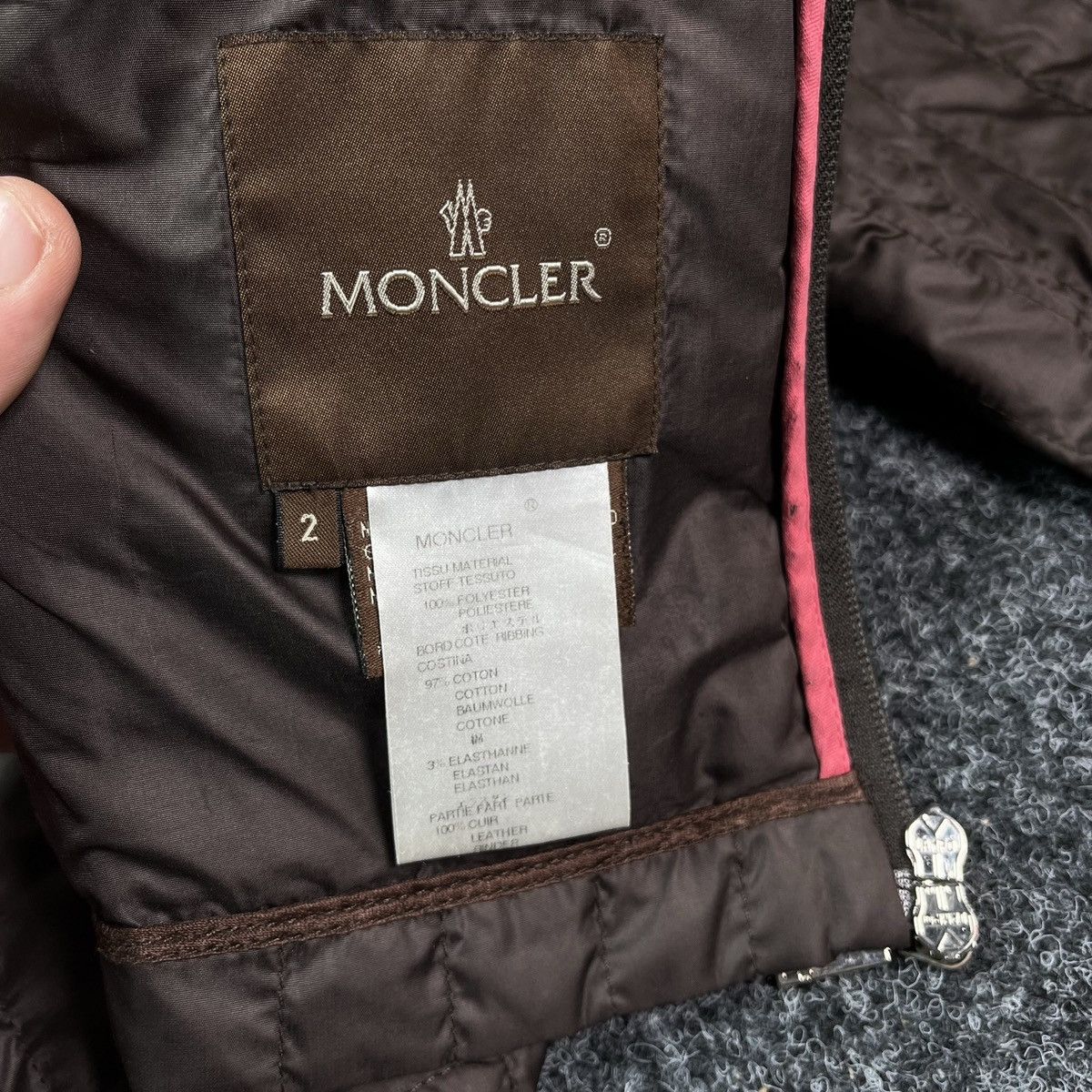 Moncler Moncler Vintage Women's Jacket Quilted Size S / US 4 / IT 40 - 18 Thumbnail