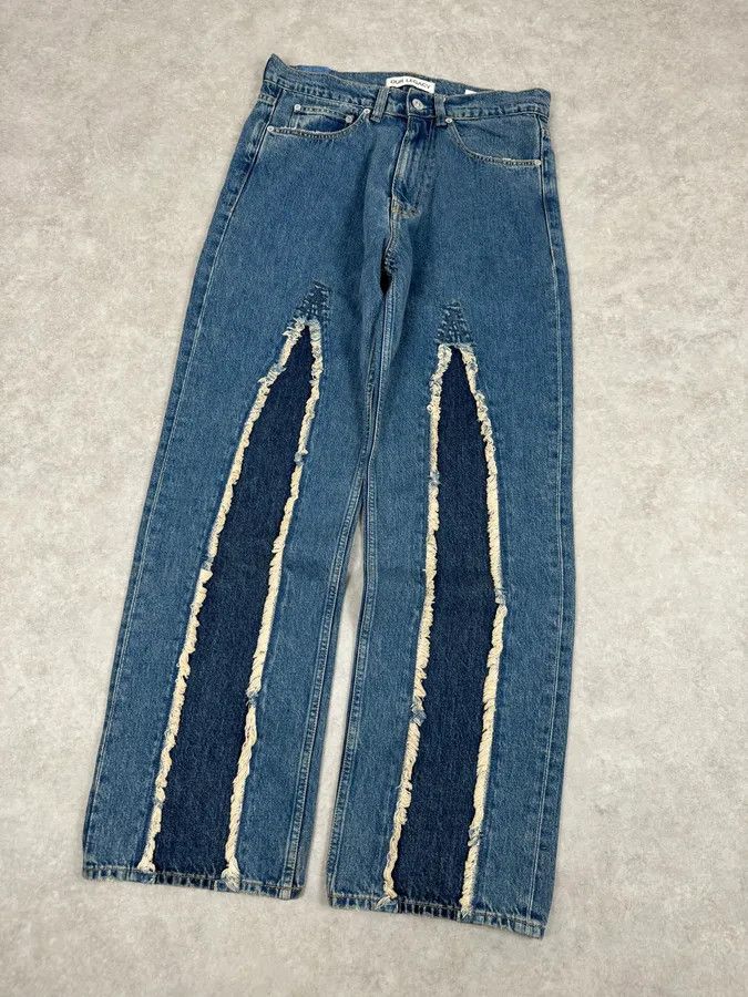 Our Legacy Our Legacy Blue Distressed Denim Jeans Size US 32 / EU 48 - 5 Thumbnail