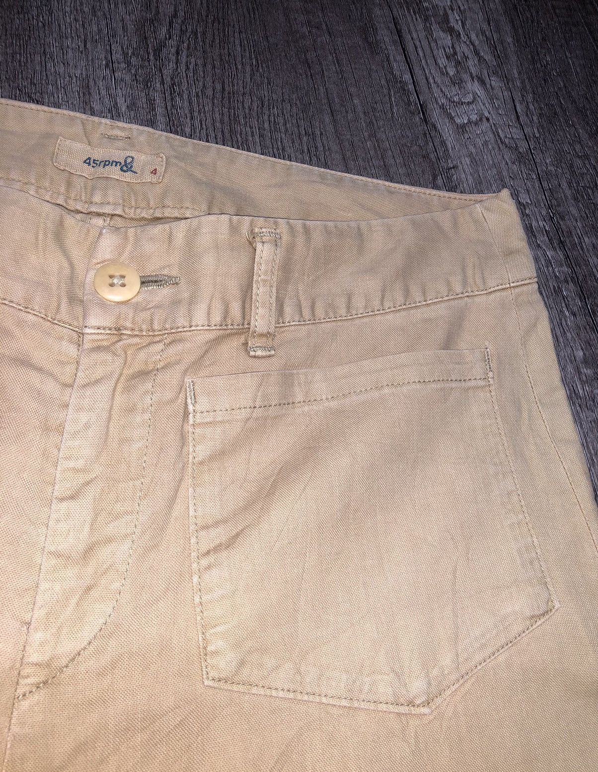 45rpm × Japanese Brand × Kapital Vintage 45rpm Khakis Bush Pants Design Unisex Size US 32 / EU 48 - 15 Thumbnail