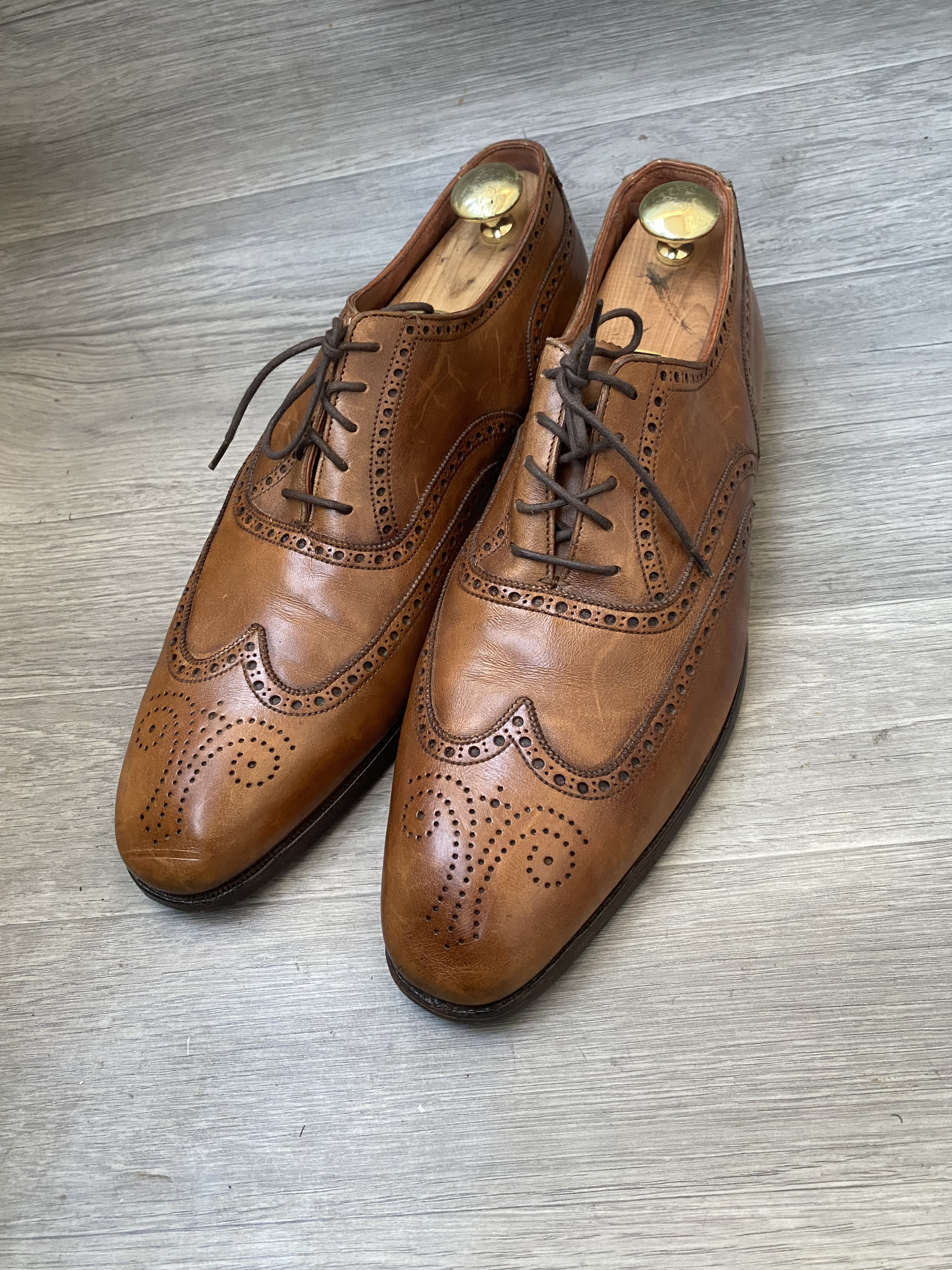 Crockett & Jones Crockett and jones cliford wingtip oxford sz 11.5 Size US 12.5 / EU 45-46 - 3 Thumbnail