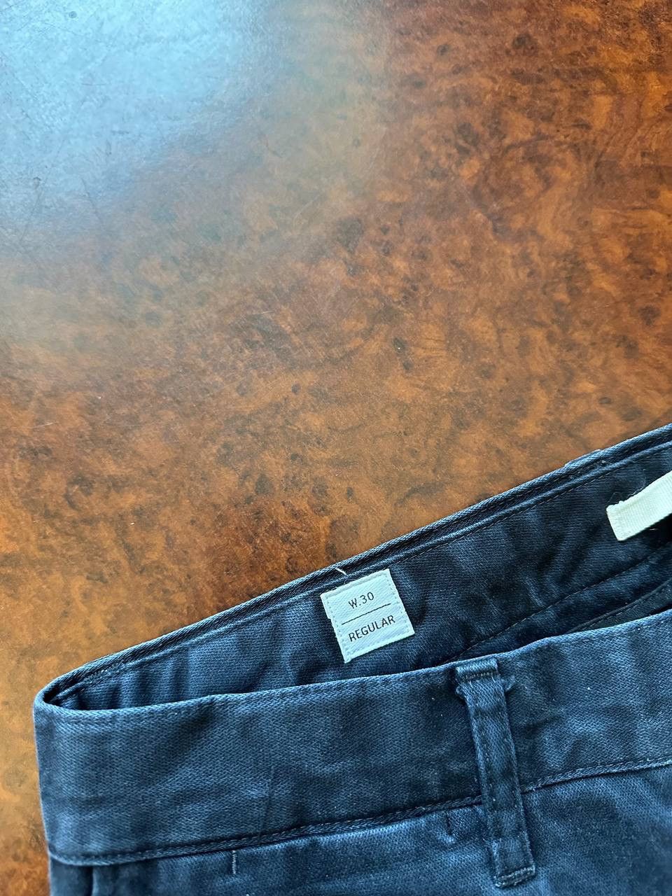 Norse Projects Aros Heavy Chino Navy pants jeans joggers old Size US 30 / EU 46 - 6 Thumbnail