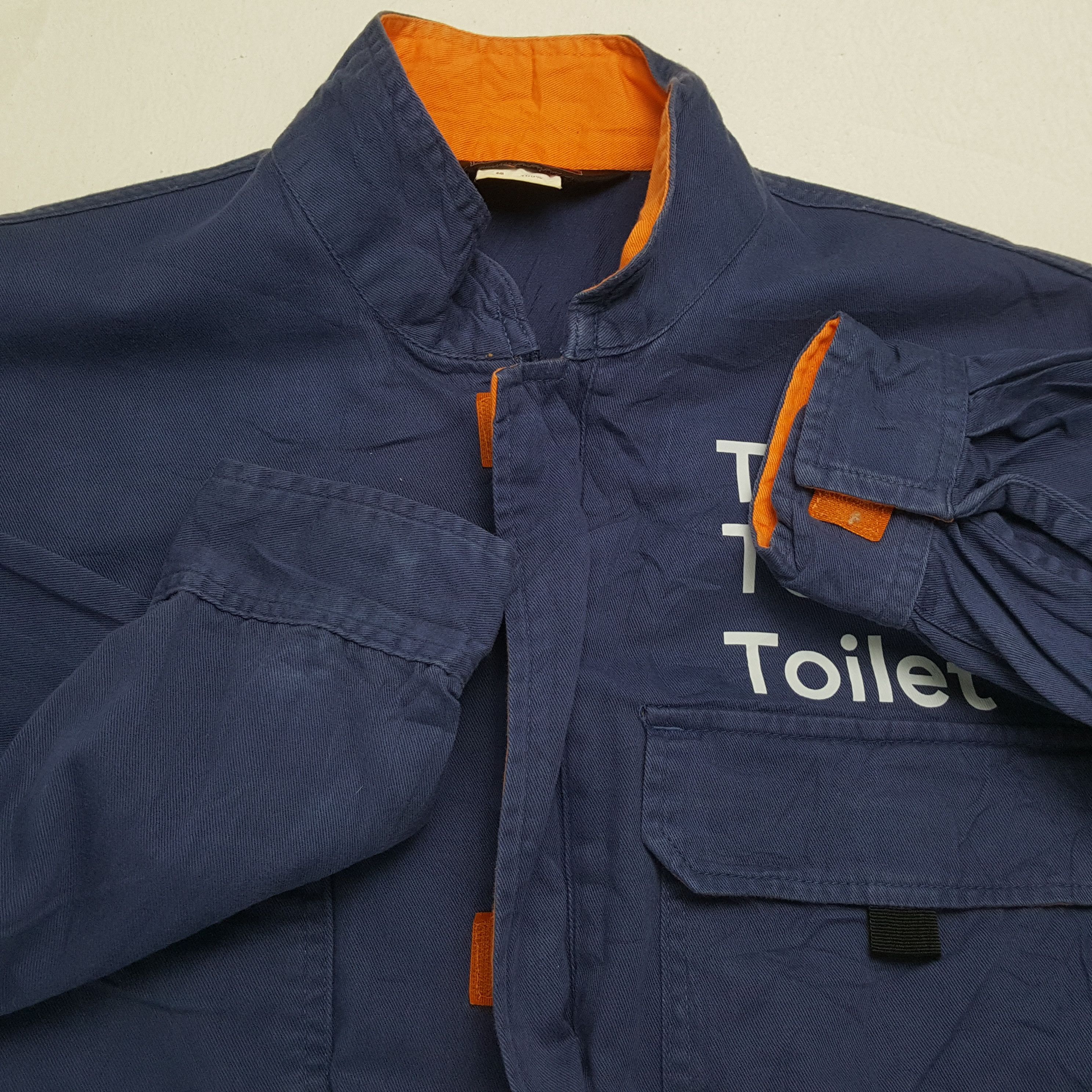 Japanese Brand × Vintage THE TOKYO TOILET Japanese Style Custom Art Coverall Jacket Size US M / EU 48-50 / 2 - 13 Thumbnail