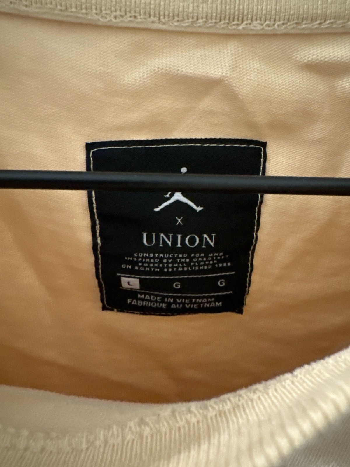 Jordan Brand × Union LA Jordan x Union Flight Tee Size Large Size US L / EU 52-54 / 3 - 3 Thumbnail
