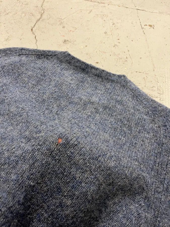 Prada 2000s Prada Wool Blue Crewneck Sweater Size US S / EU 44-46 / 1 - 8 Thumbnail
