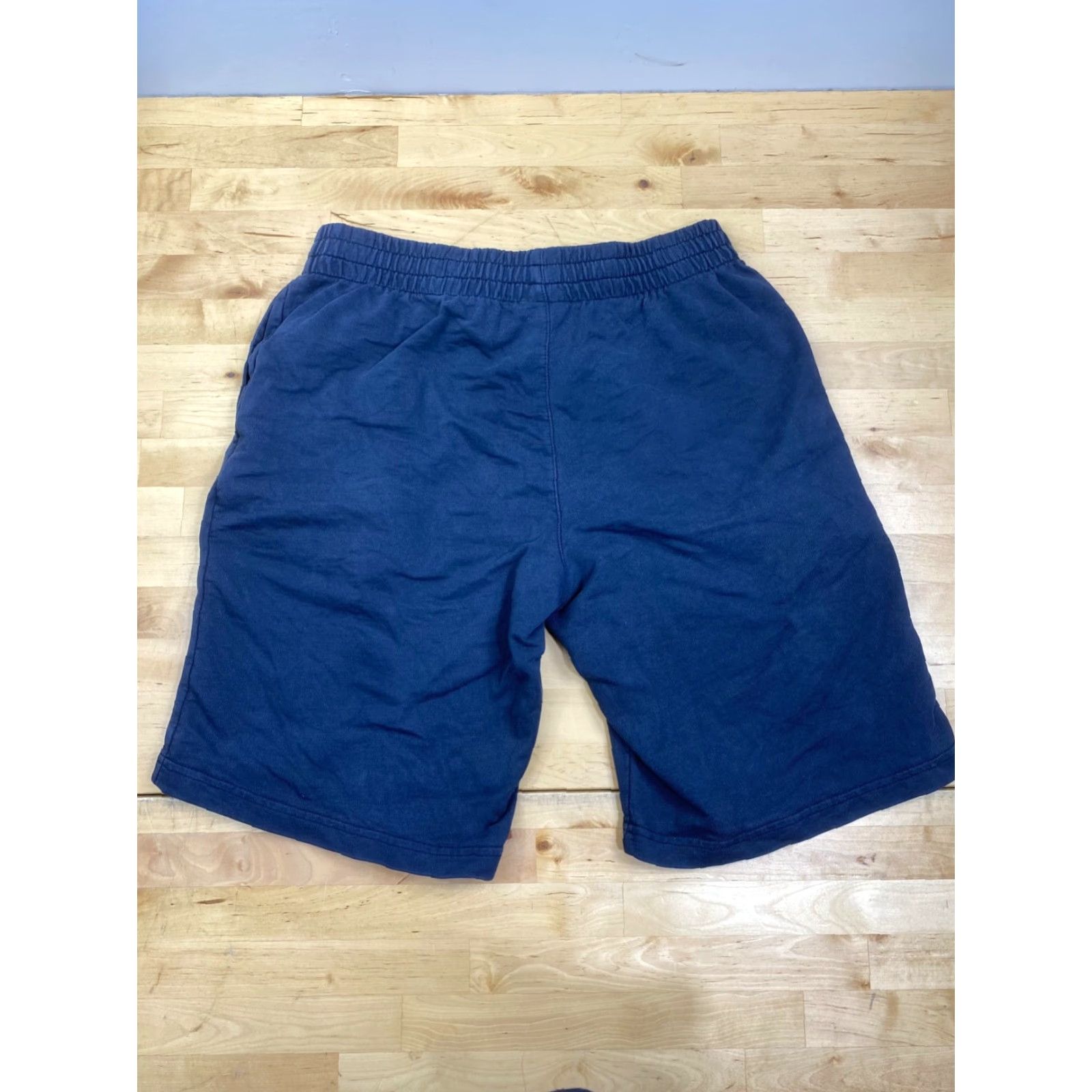Nike Nike Sweat Shorts M Black Casual Drawstring Pockets Mens Size US 31 - 7 Thumbnail