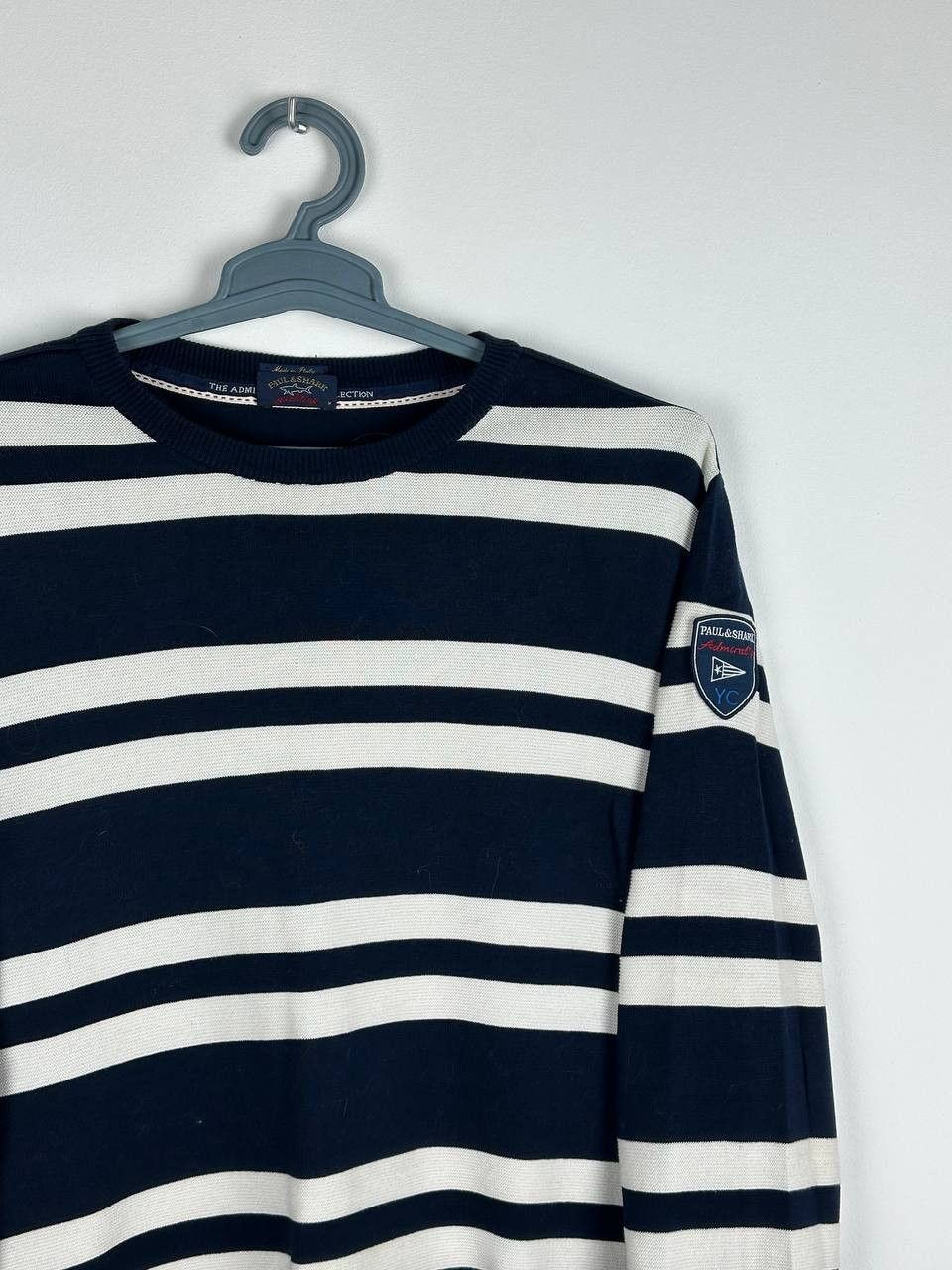 Paul & Shark × Vintage Paul Shark VINTAGE OLD MONEY KNIT STRIPED SWEATER Size US M / EU 48-50 / 2 - 3 Thumbnail