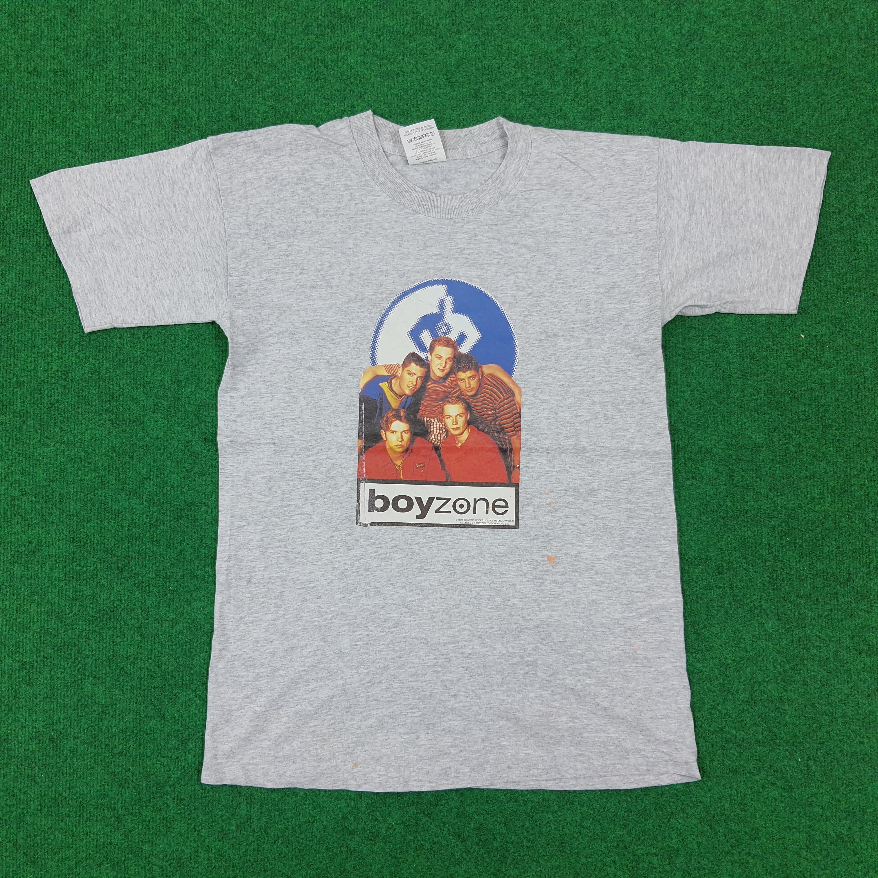 Band Tees × Vintage Vintage Boyzone 90s Anmerican Boy Band Tshirt Size US S / EU 44-46 / 1 - 1 Thumbnail