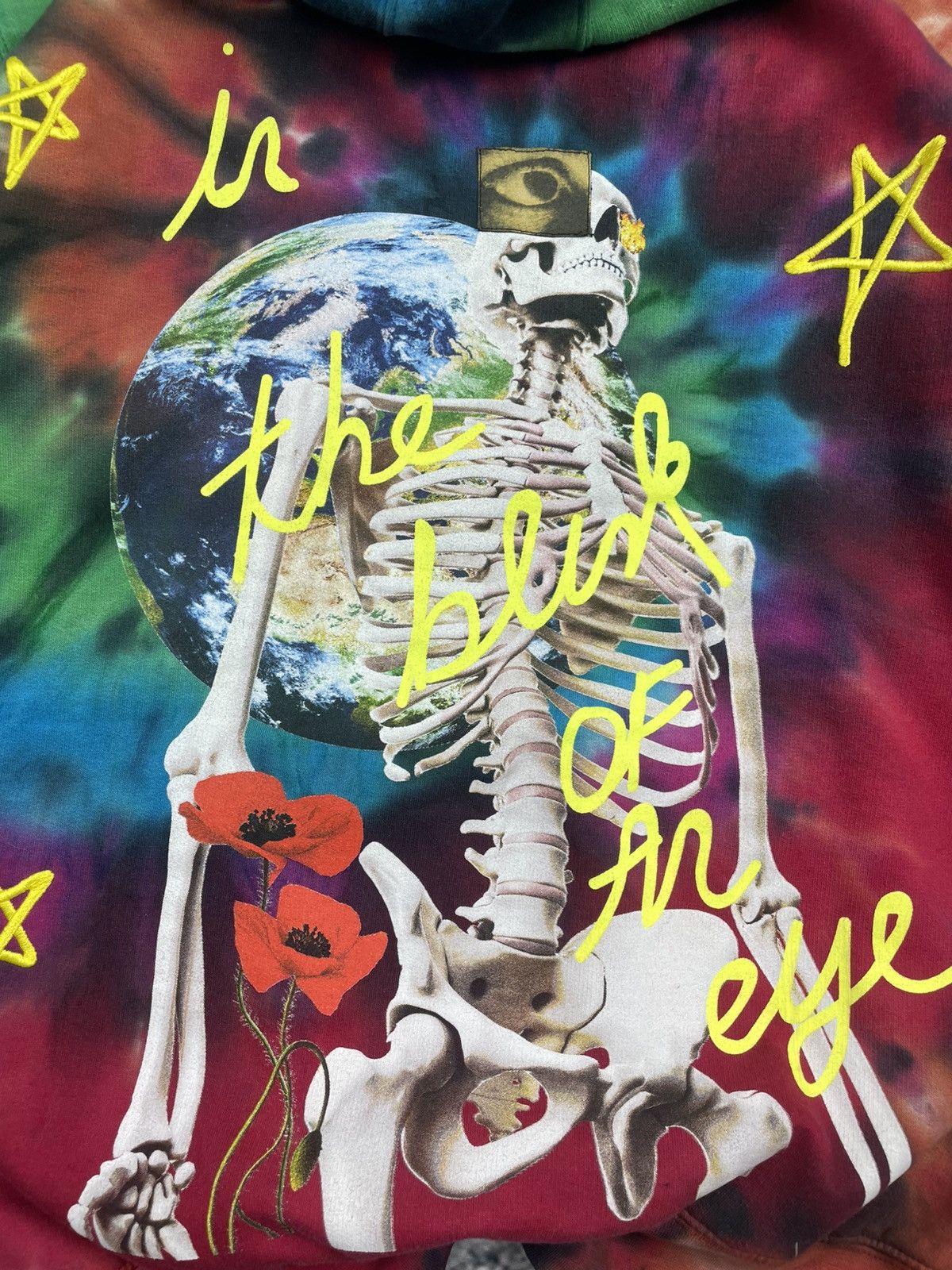 Travis Scott Astroworld L Europa 2019 Tour Tie-Dye Hoodie Streetwear Size US L / EU 52-54 / 3 - 9 Thumbnail