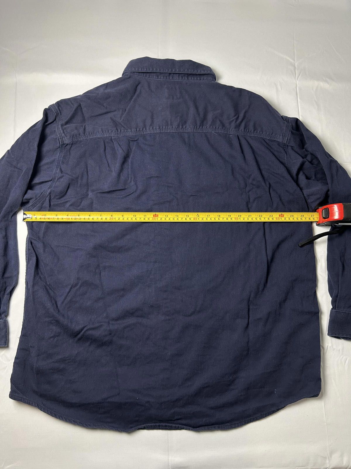 Carhartt Carhartt Pocket Shirt Heavyweight Overshirt Workwear Navy Size US XXL / EU 58 / 5 - 7 Thumbnail