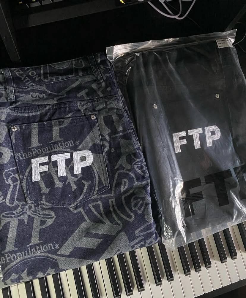 Fuck The Population FTP - Archive Denim Pants (FUCKTHEPOPULATION) Size US 34 / EU 50 - 2 Thumbnail