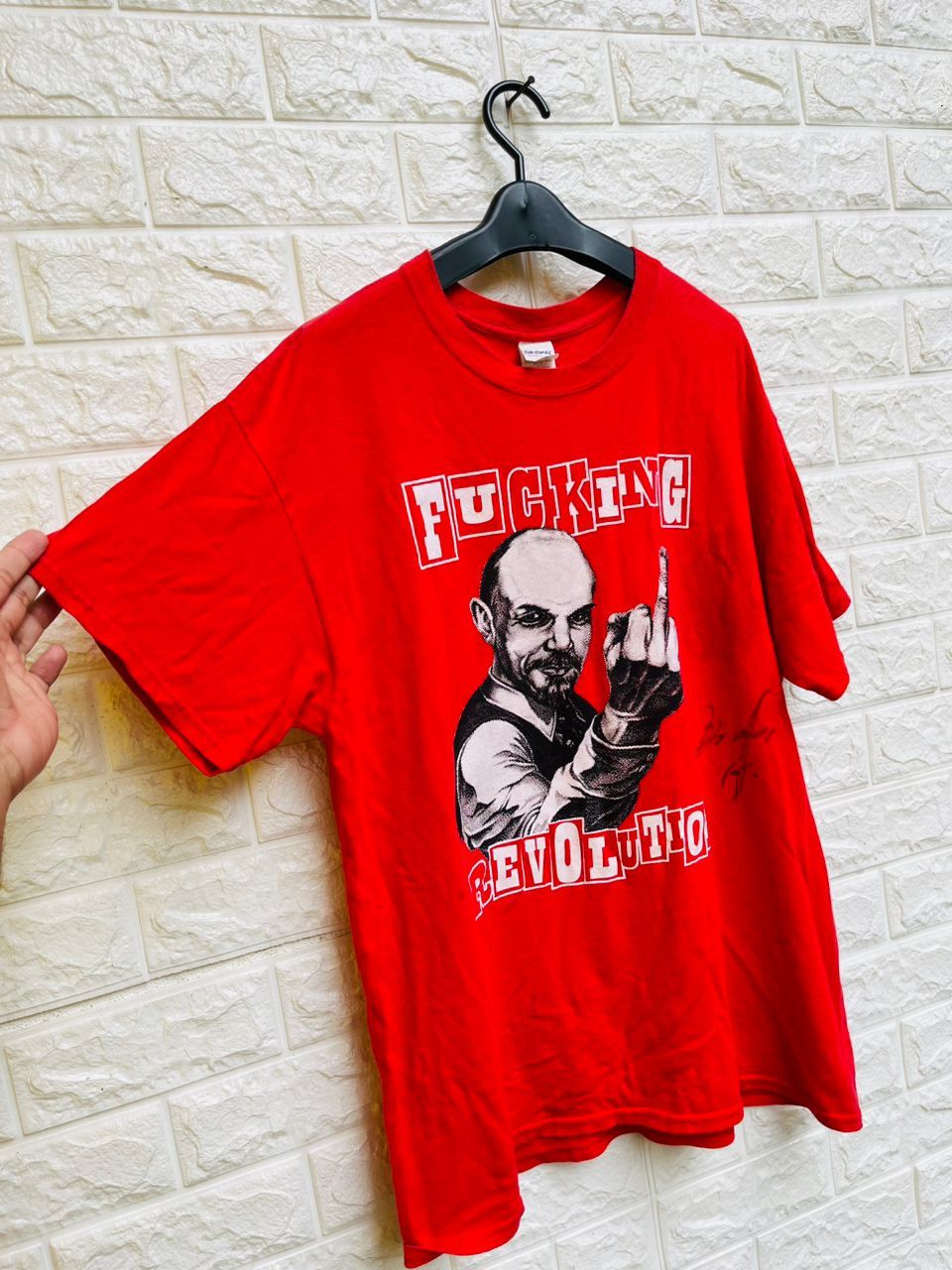 Japanese Brand × Vintage Vintage Fxking Revolution With Sign Designer Fashion Style Size US L / EU 52-54 / 3 - 4 Thumbnail