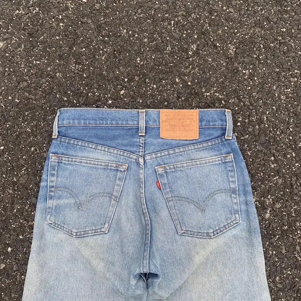 Levi's 💥 1980’s Vintage Levi’s 505 Jeans Custom Made W28 L30 Pants Size US 28 / EU 44 - 9 Thumbnail